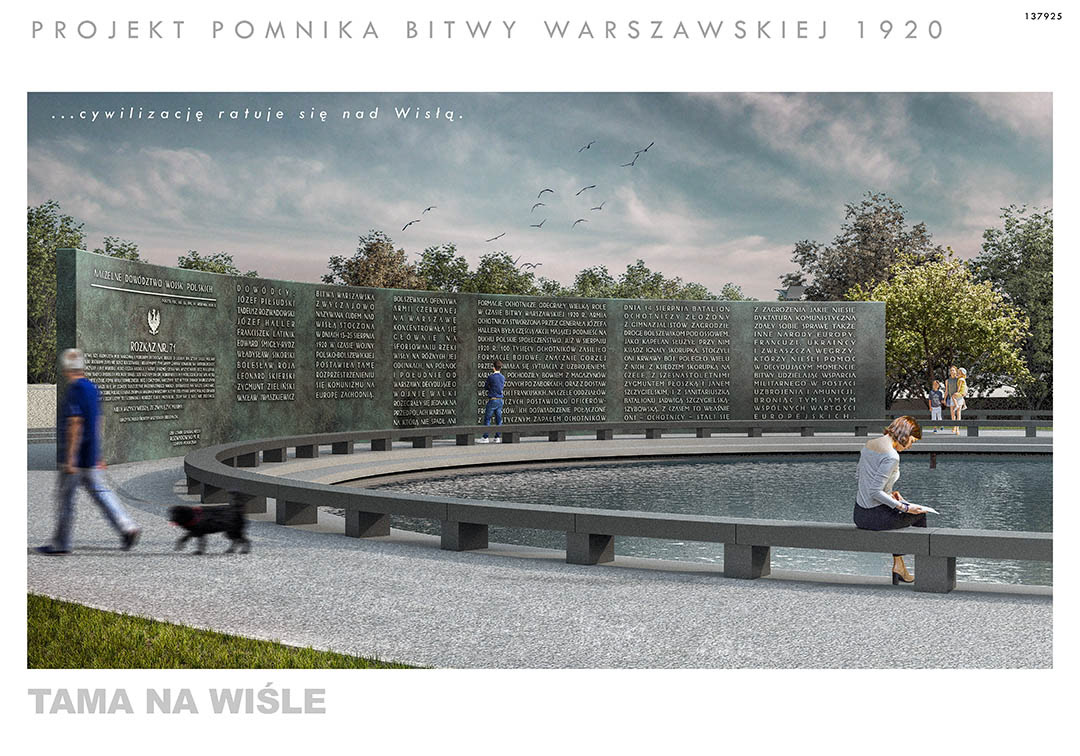 Warszawa, pomnik Bitwy Warszawskiej | 2020