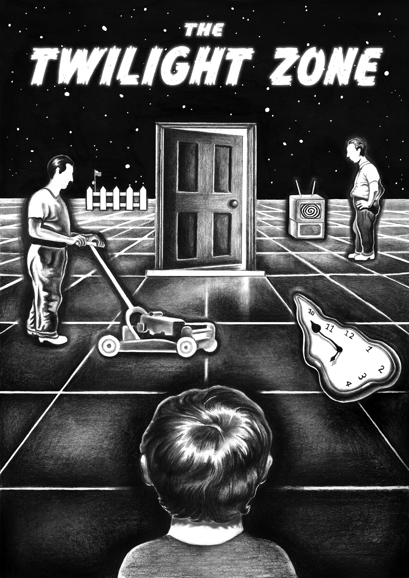 Illustration for Little White Lies competition