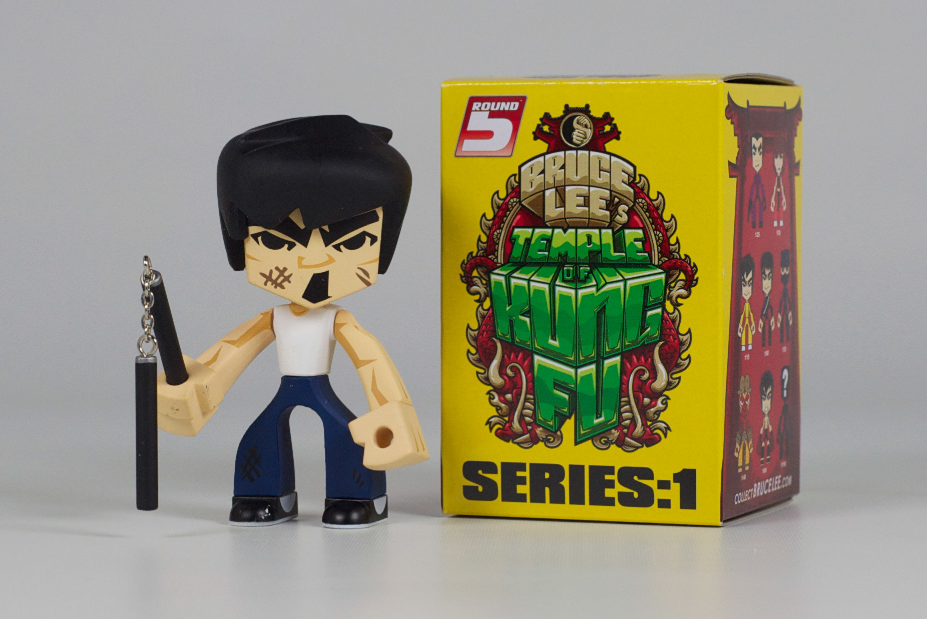 3" Figures LOT Of 5 SEALED BOXES L@@K Bruce Lee's Temple Of Kung Fu Series 1