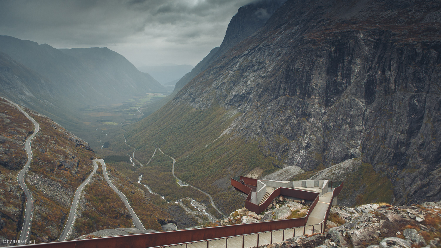 Trollstigen. Norwegia. Fotografia CZASAMI.pl