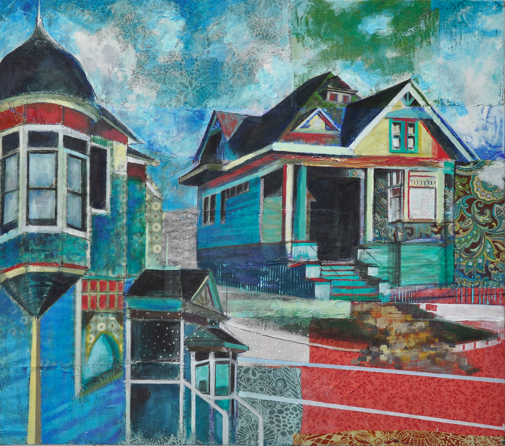 2018 | Santa Ana in Acrylic on Fabric