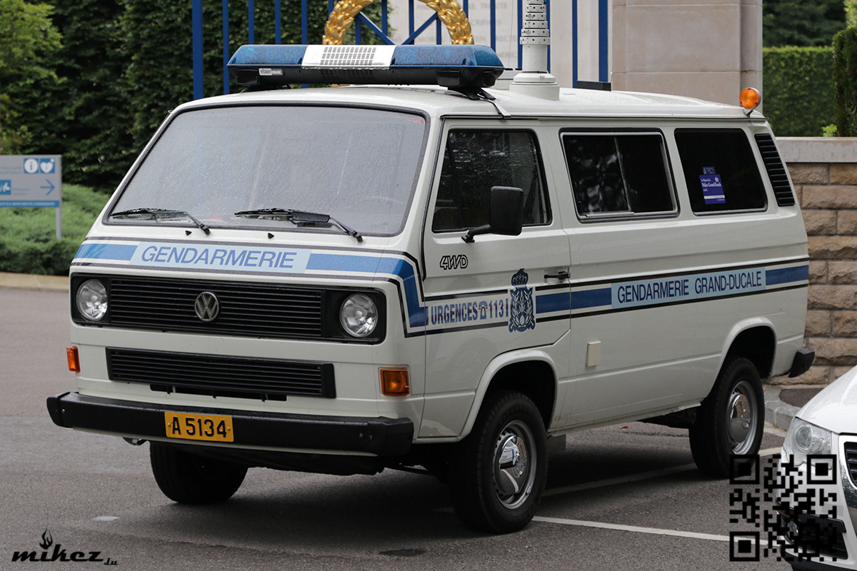VW T3 Gendarmerie Grand-Ducale