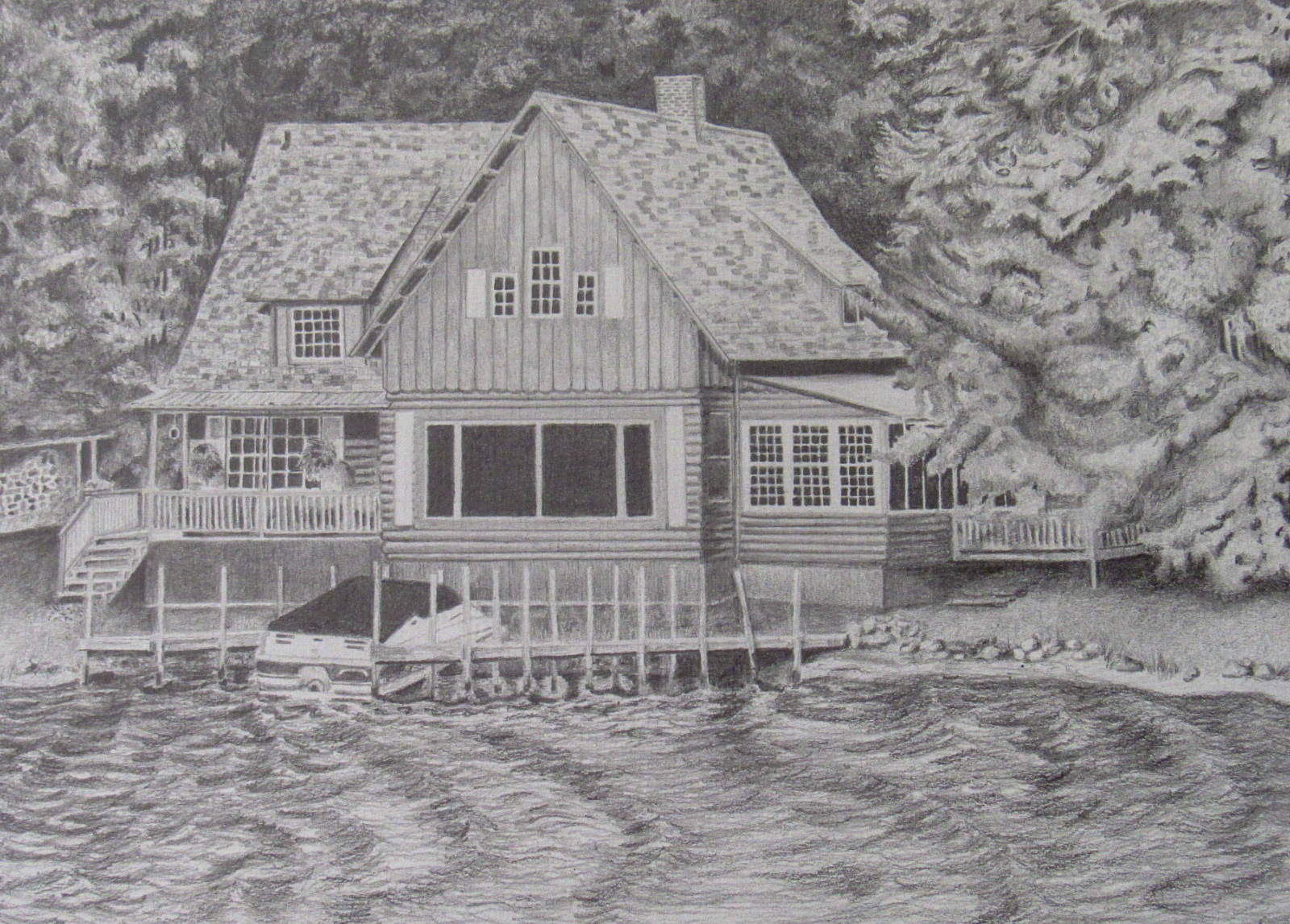 8x10 Graphite on Charcoal paper