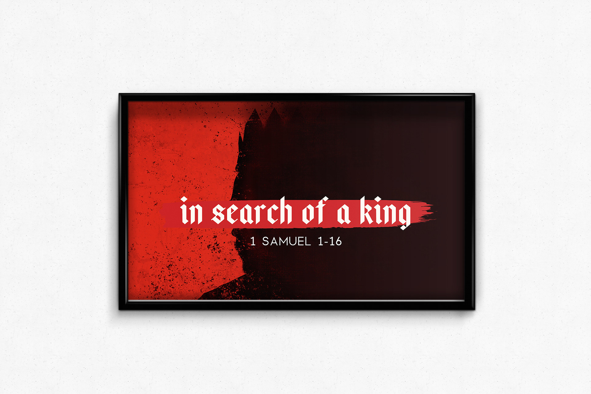 "1 Samuel" Sermon Series Artwork