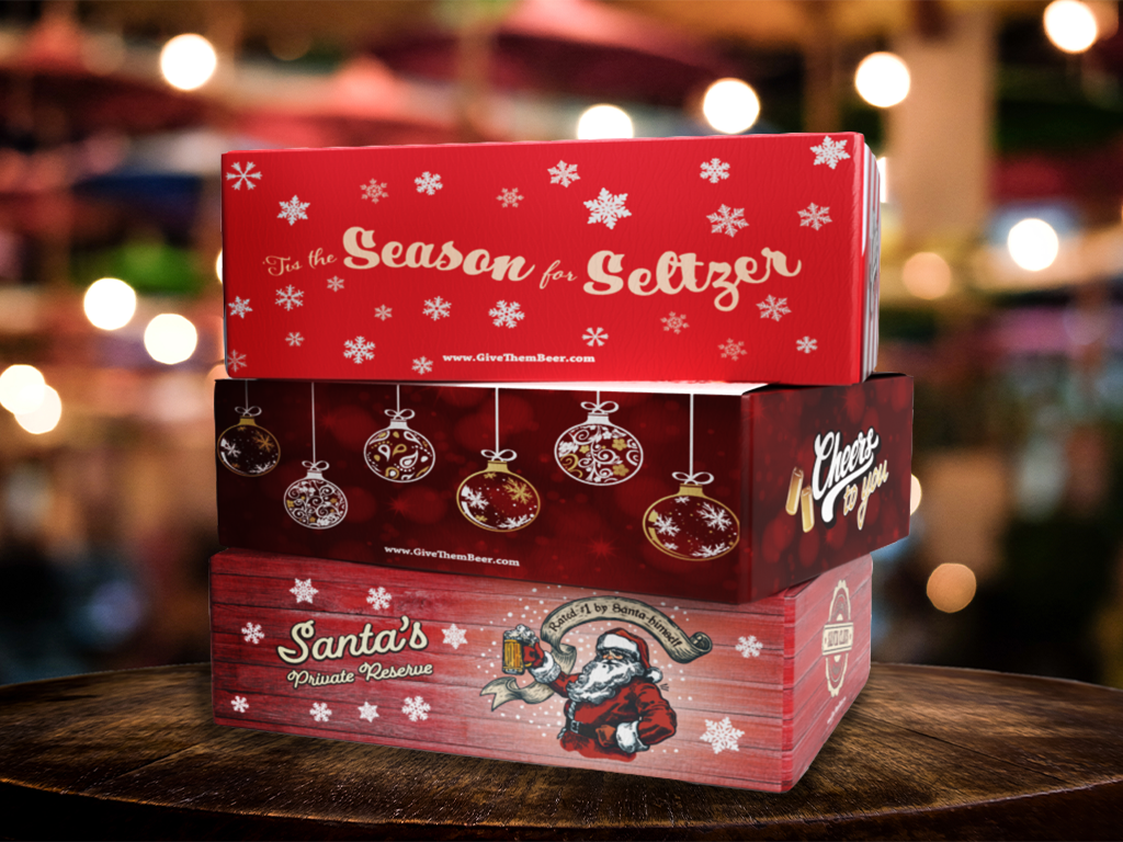 Package Design GiveThemBeer Holidays Christmas 1