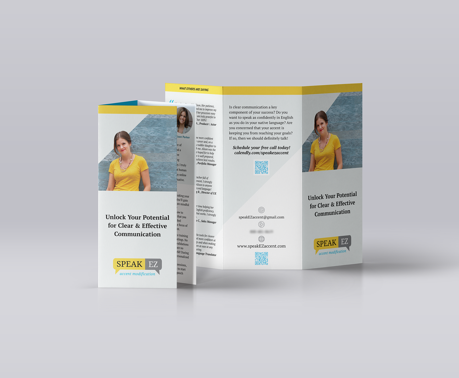 Brochure Design SpeakEZ