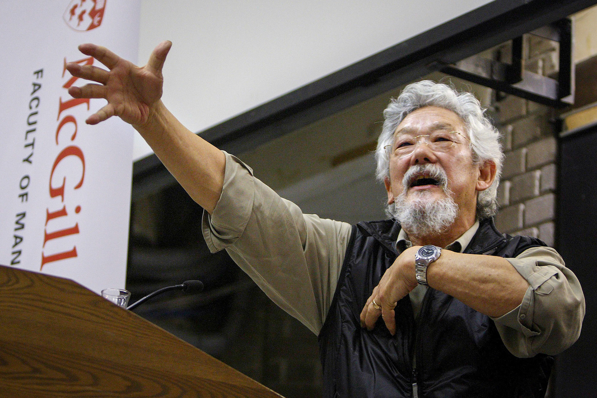 David Suzuki, January 2008.