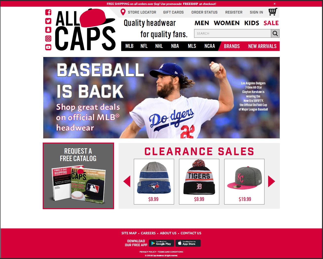 desktop home page