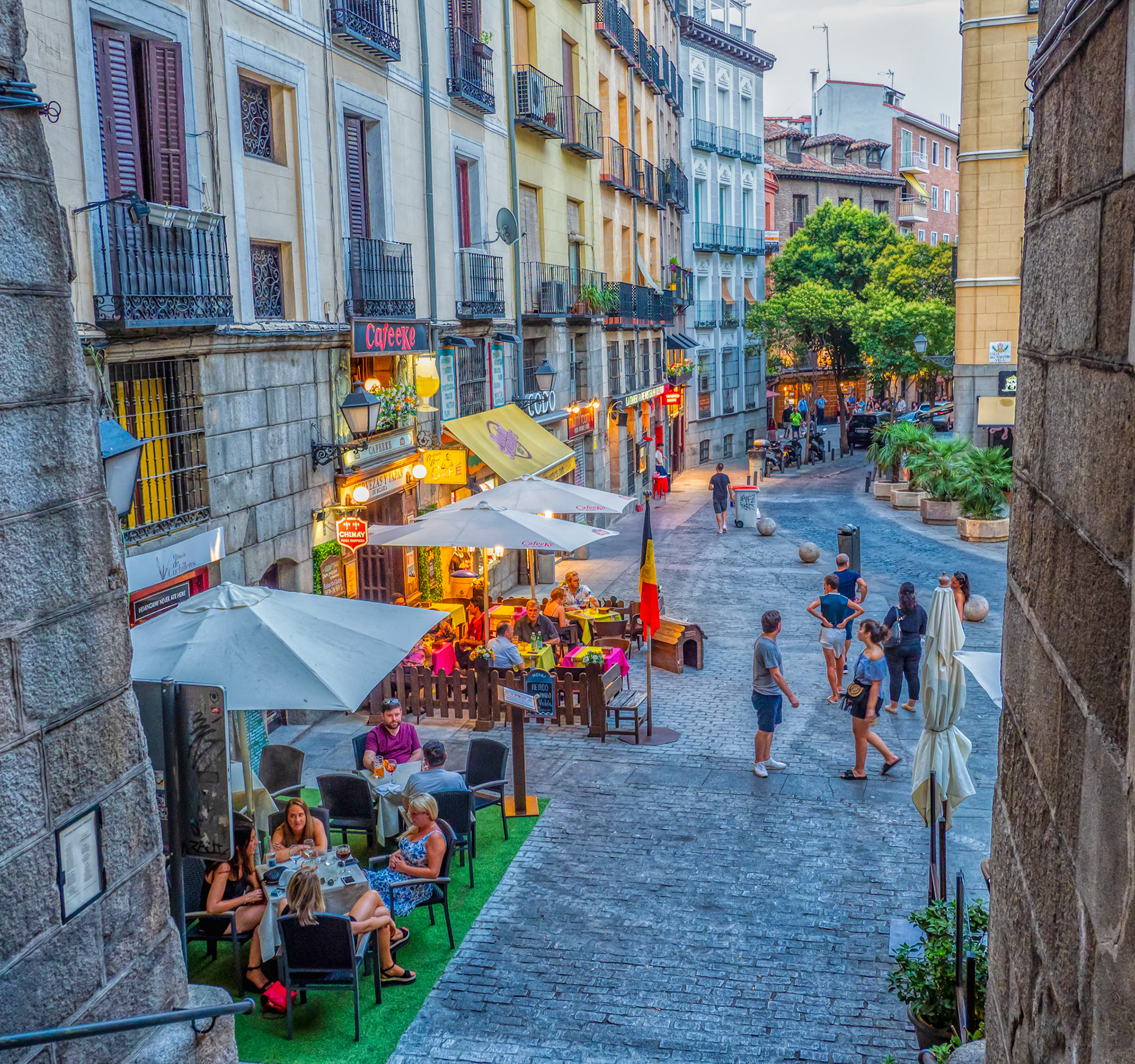 View from Plaza Mayor