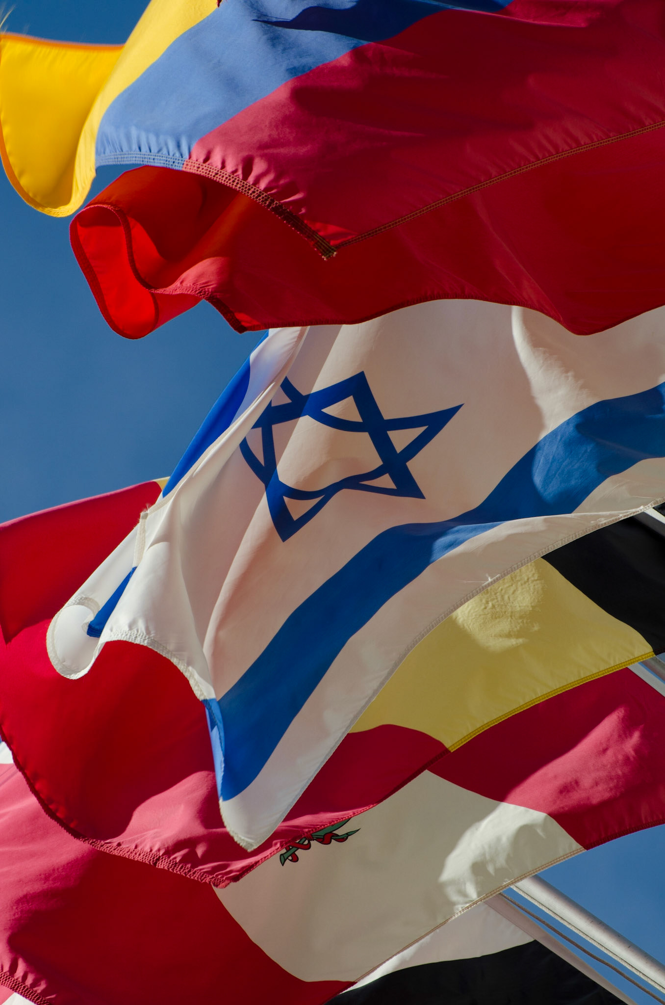 Flags, Hotel Fairmont, Nob Hill, San Francisco, 2011