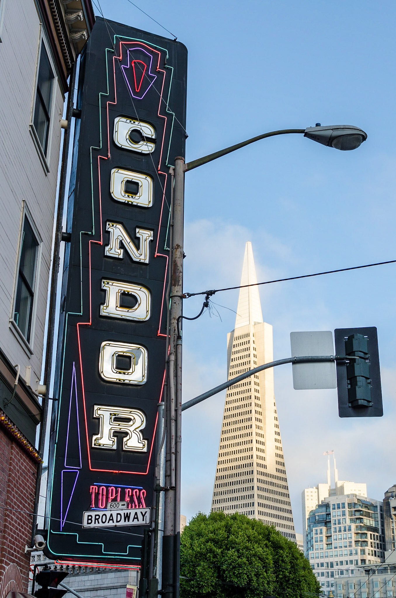 The Condor and the Pyramid, North Beach, San Francisco, 2011