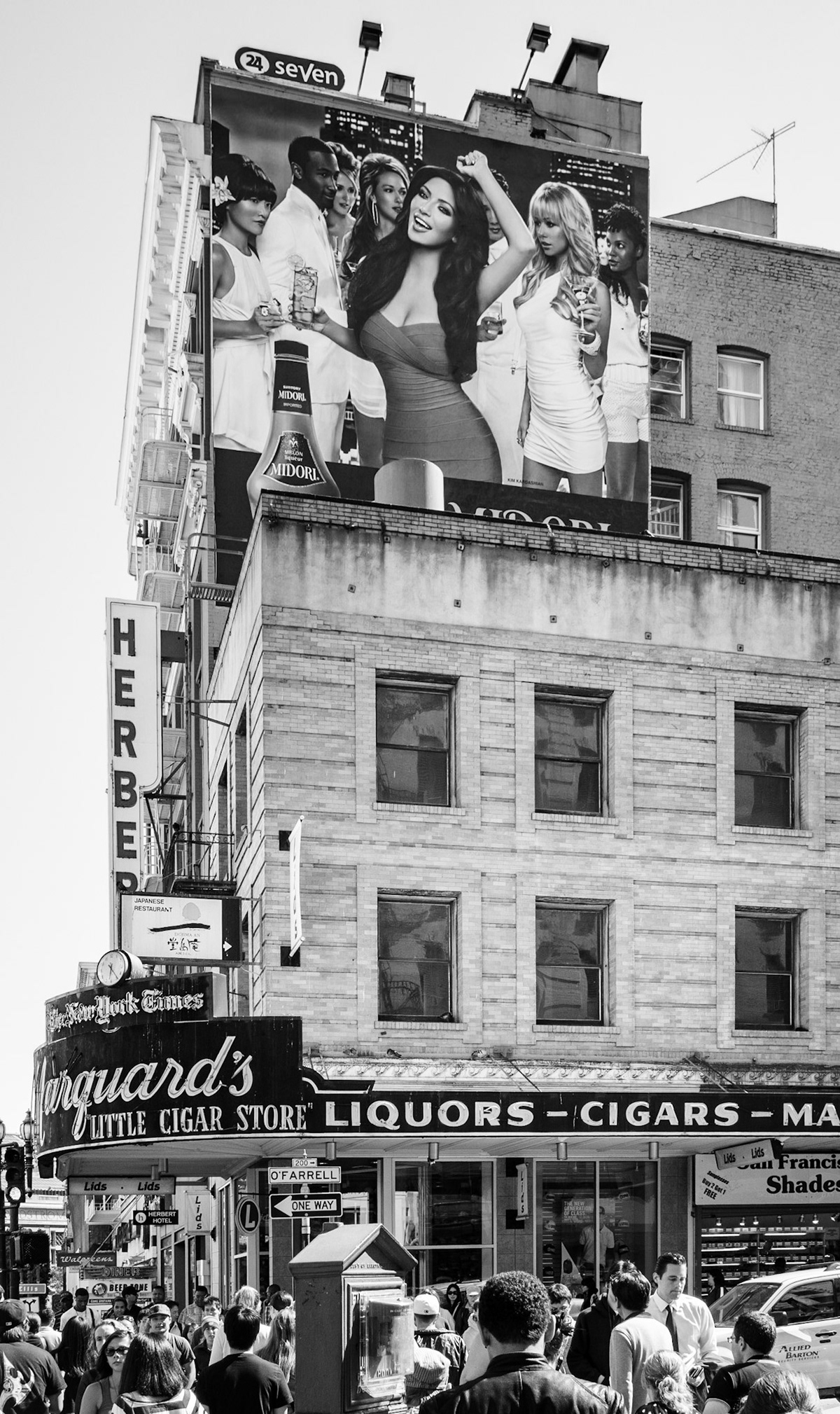 O'Farrell Street, Downtown San Francisco, 2012