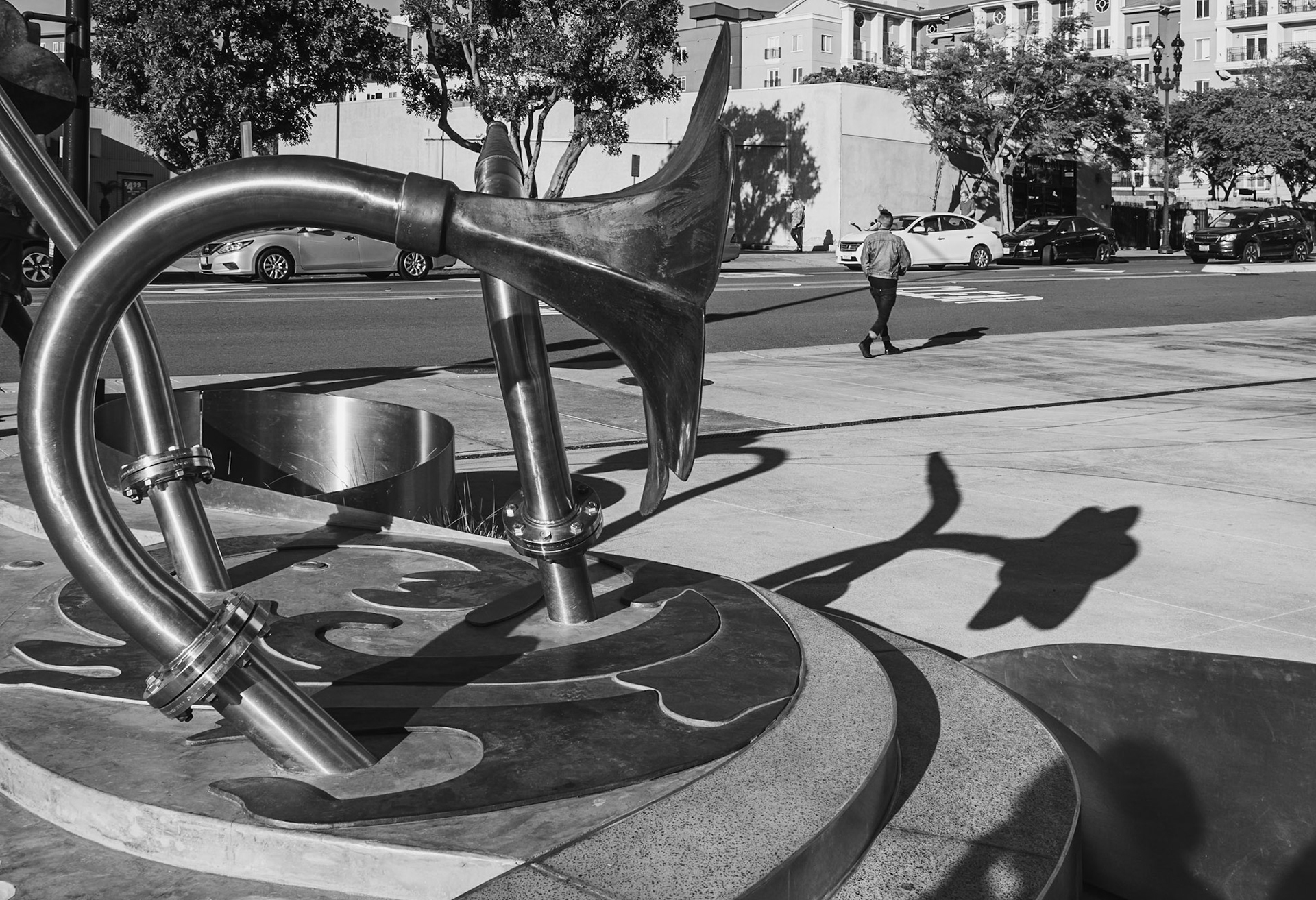 Fire Station Sculpture, Downtown, San Diego, 2020
