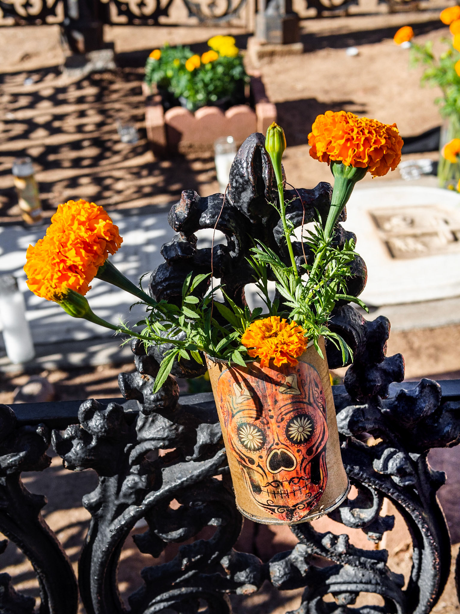 El Campo Santo Cemetery, Old Town, San Diego, 2013