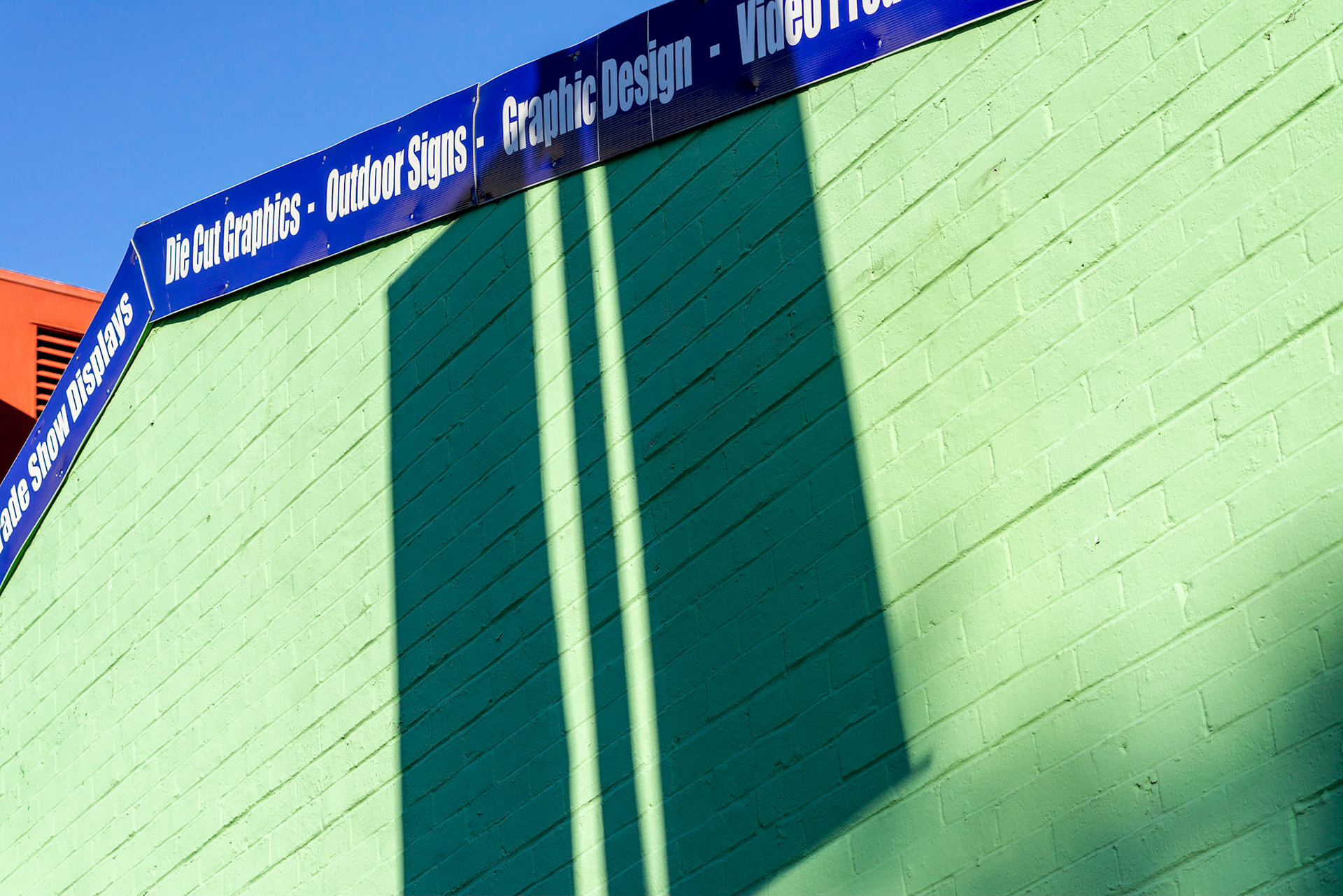 Orange, Green, and Blue, East Village, San Diego, 2014