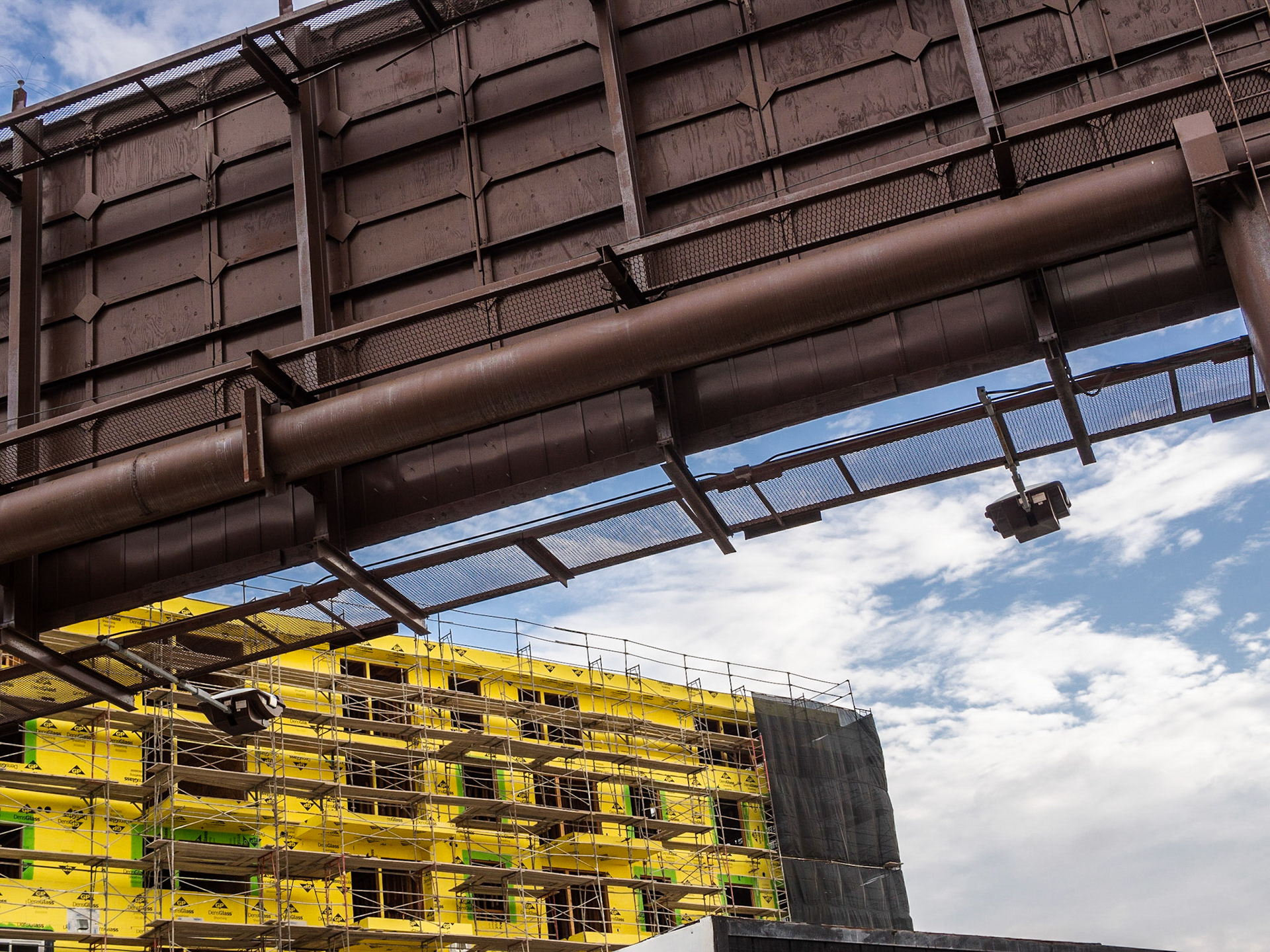 Along Kettner Blvd, Little Italy, San Diego, 2013