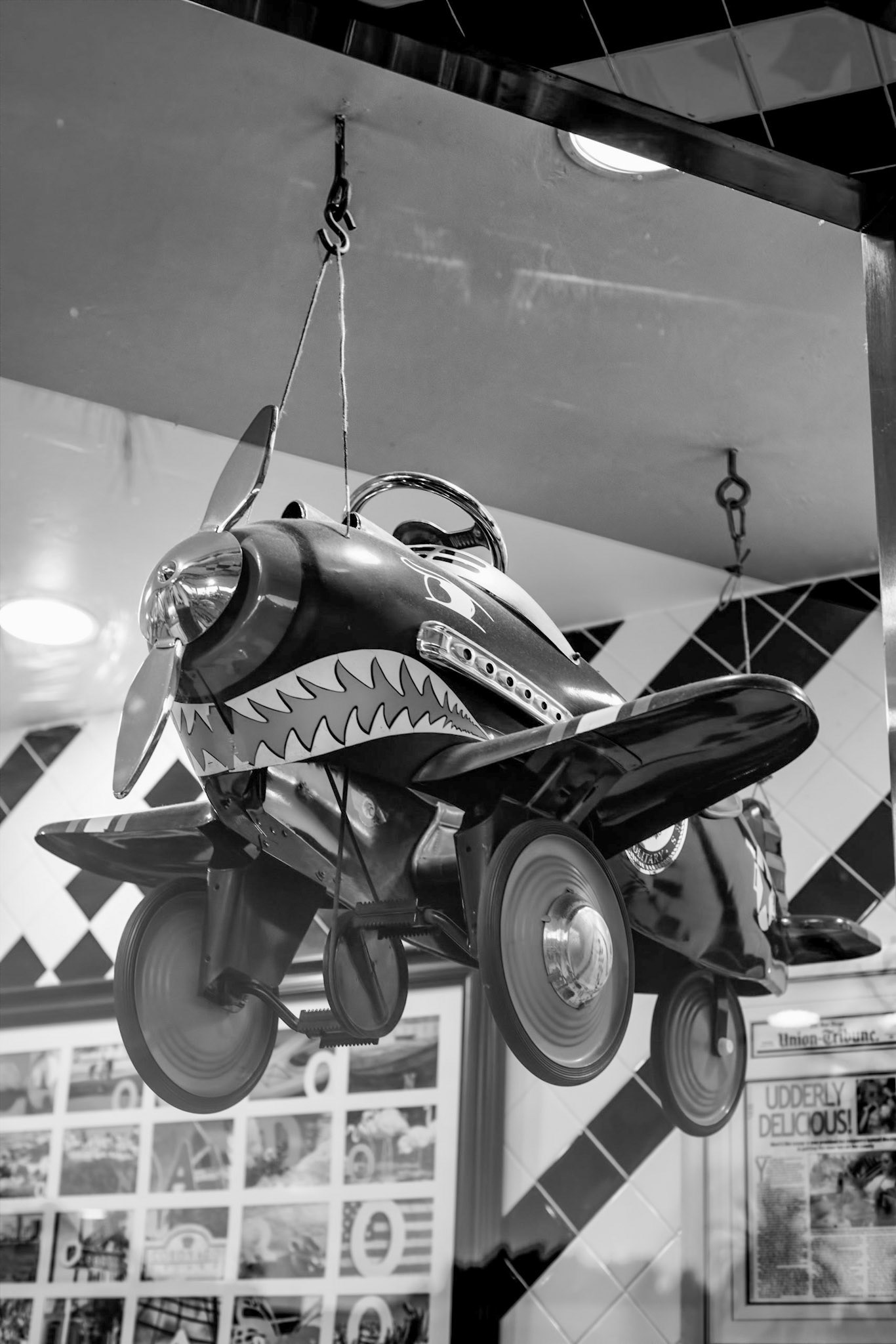 Airplane, Moo Time Creamery, Coronado, 2013