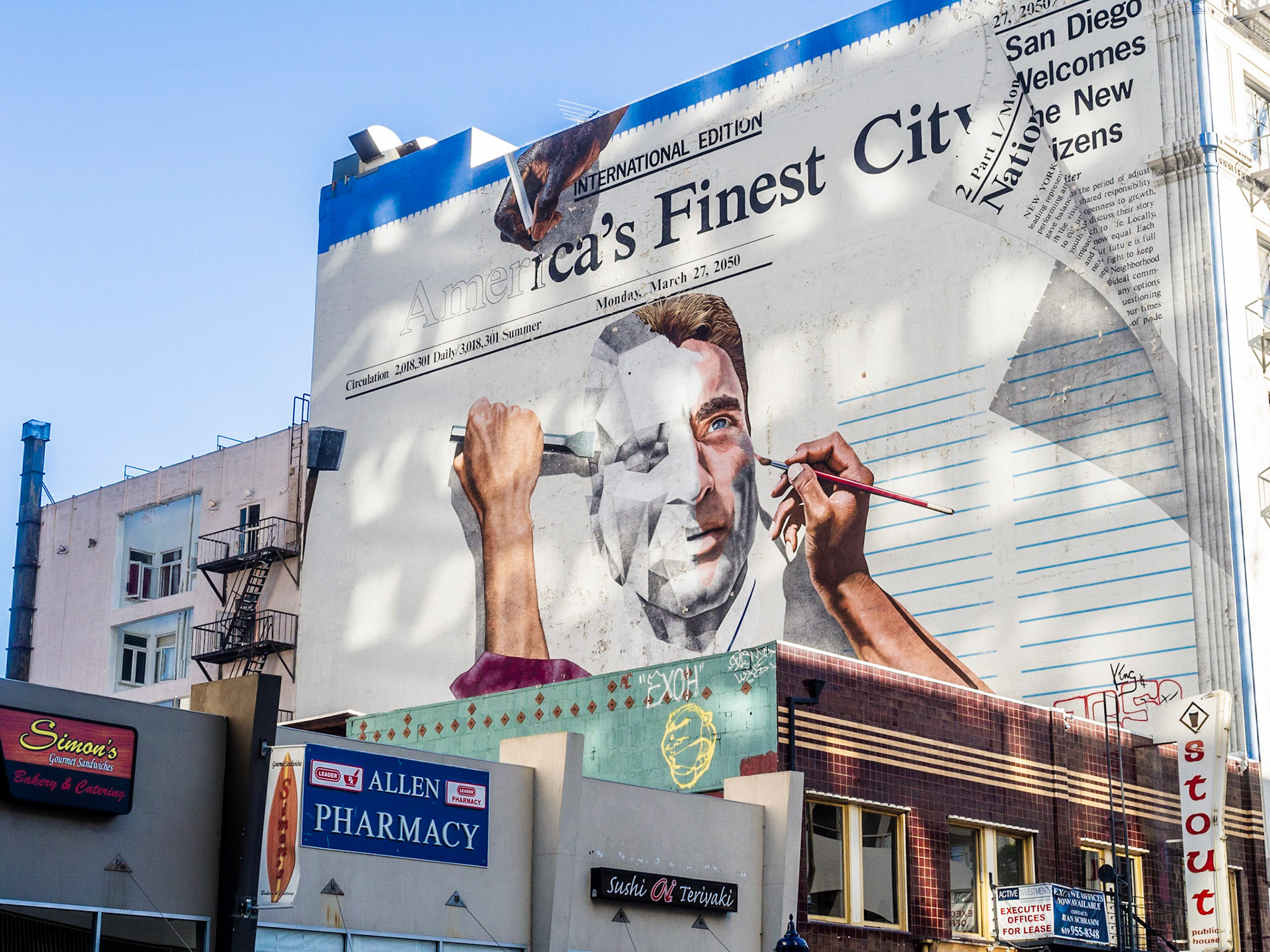 America's Finest City, Sixth Avenueg, San Diego, 2014