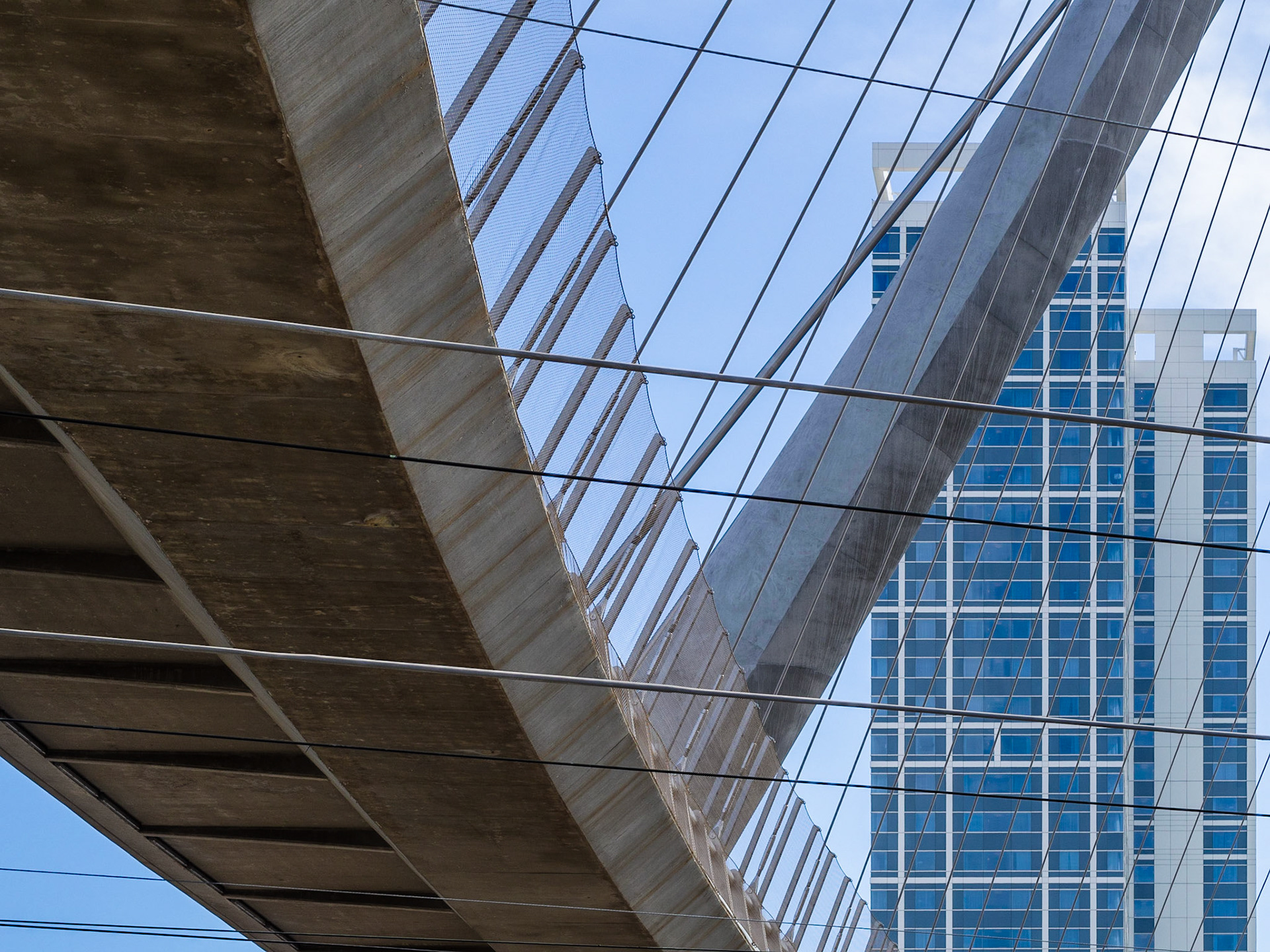 Harbor Drive Pedestrian Overpass, Downtown, San Diego, 2014