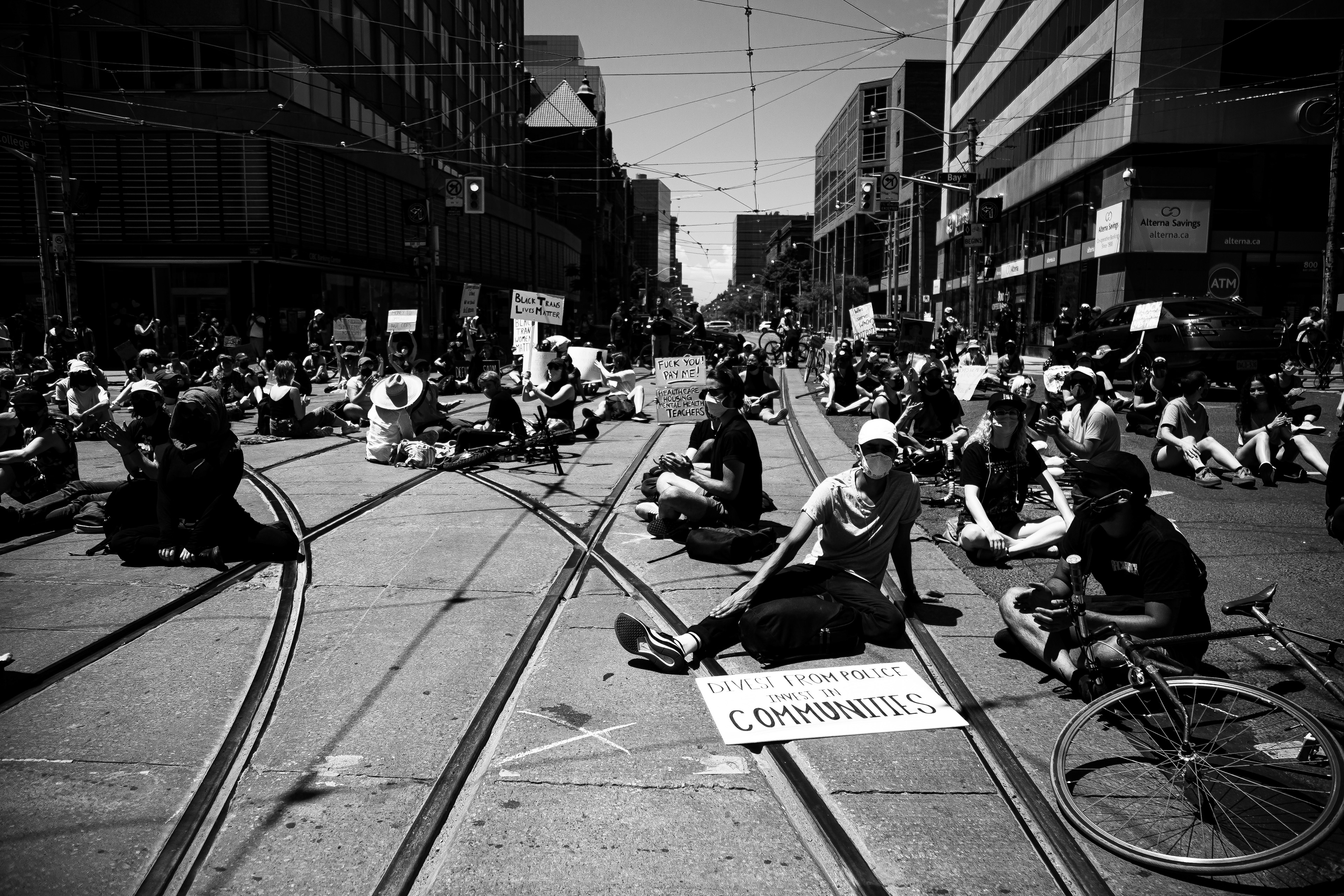 BLM 'Occupy Bay Street' / Toronto, ON / 2020