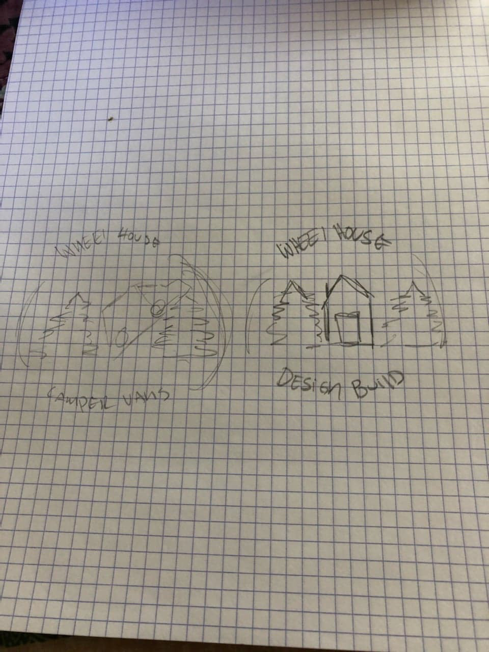 Client's logo sketches
