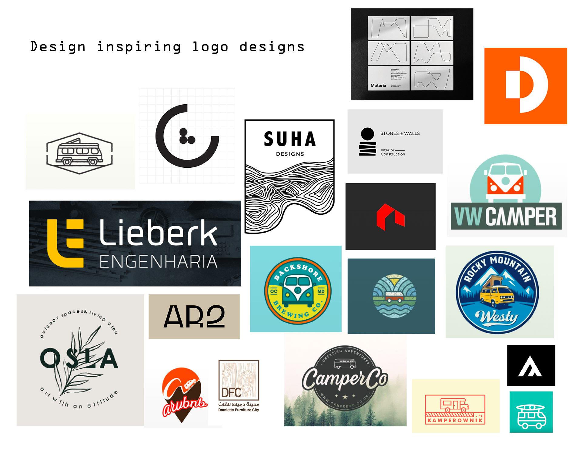 Initial moodboard
