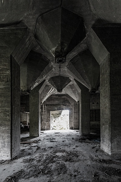 Edificio Grandes Molinos Vascos. Interior.