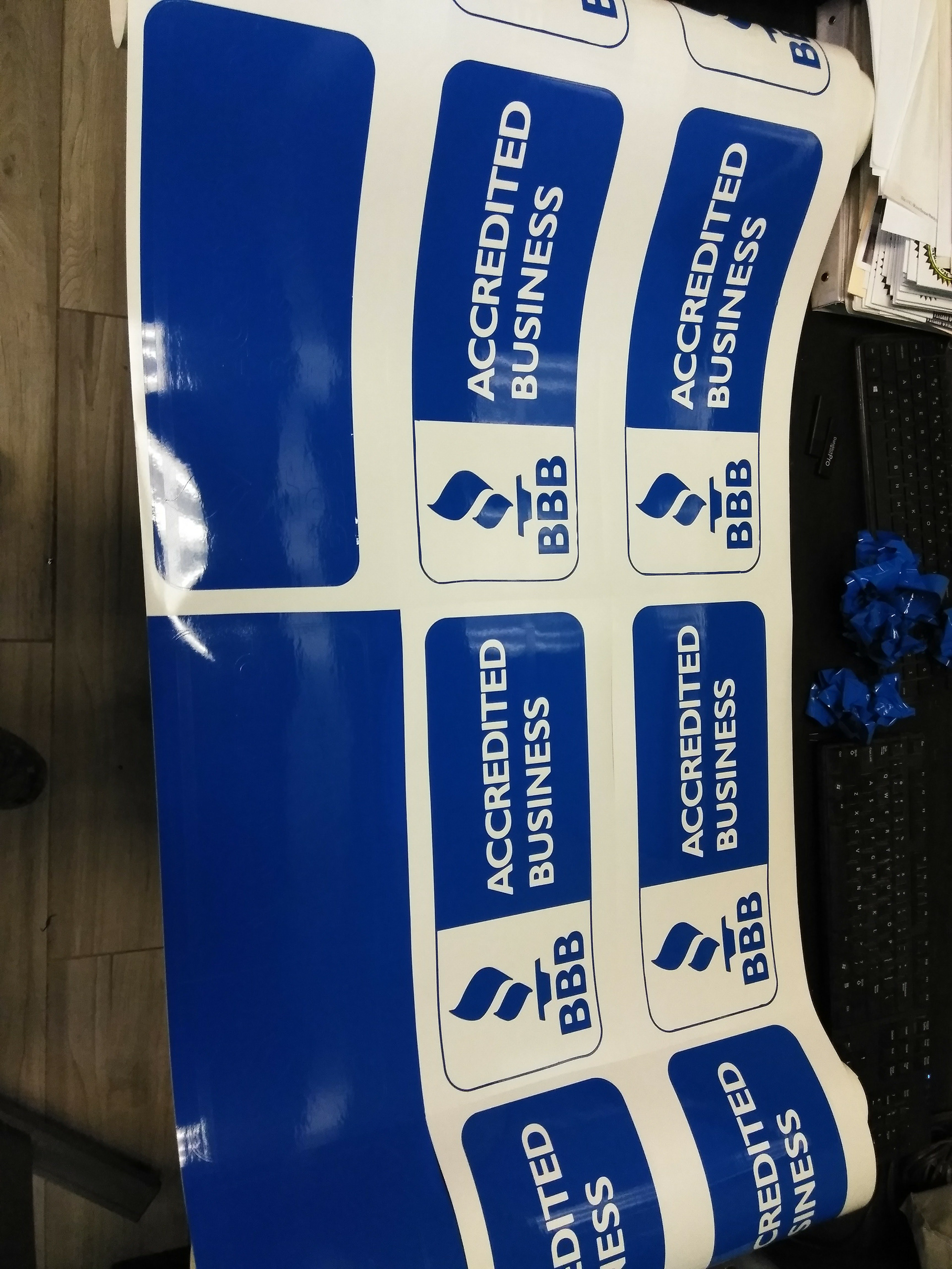 Vinyl Staging (BBB)