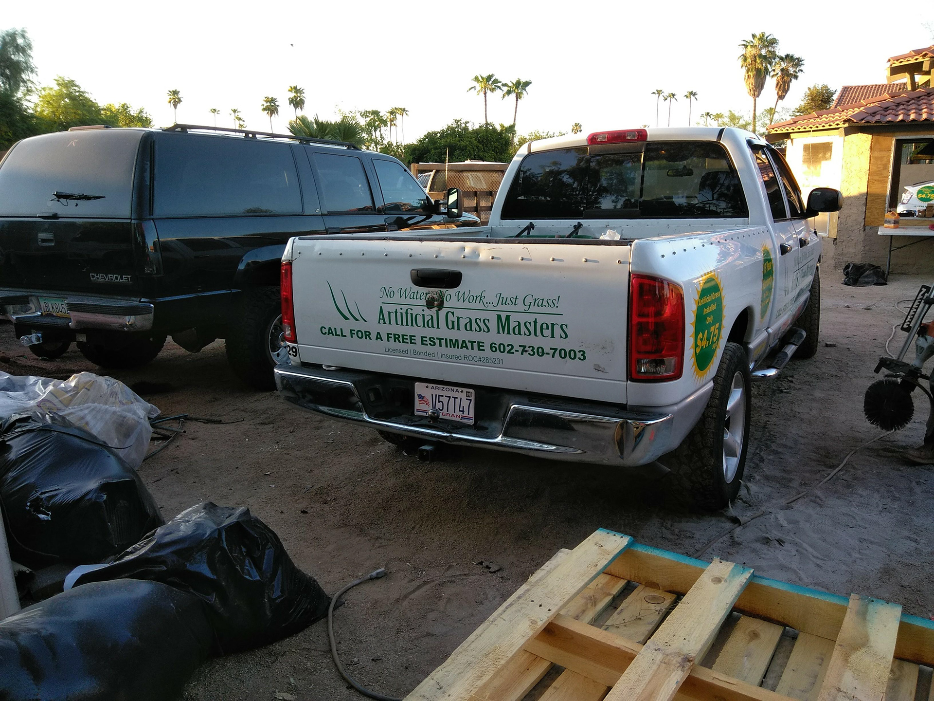 Truck Vinyl Rear