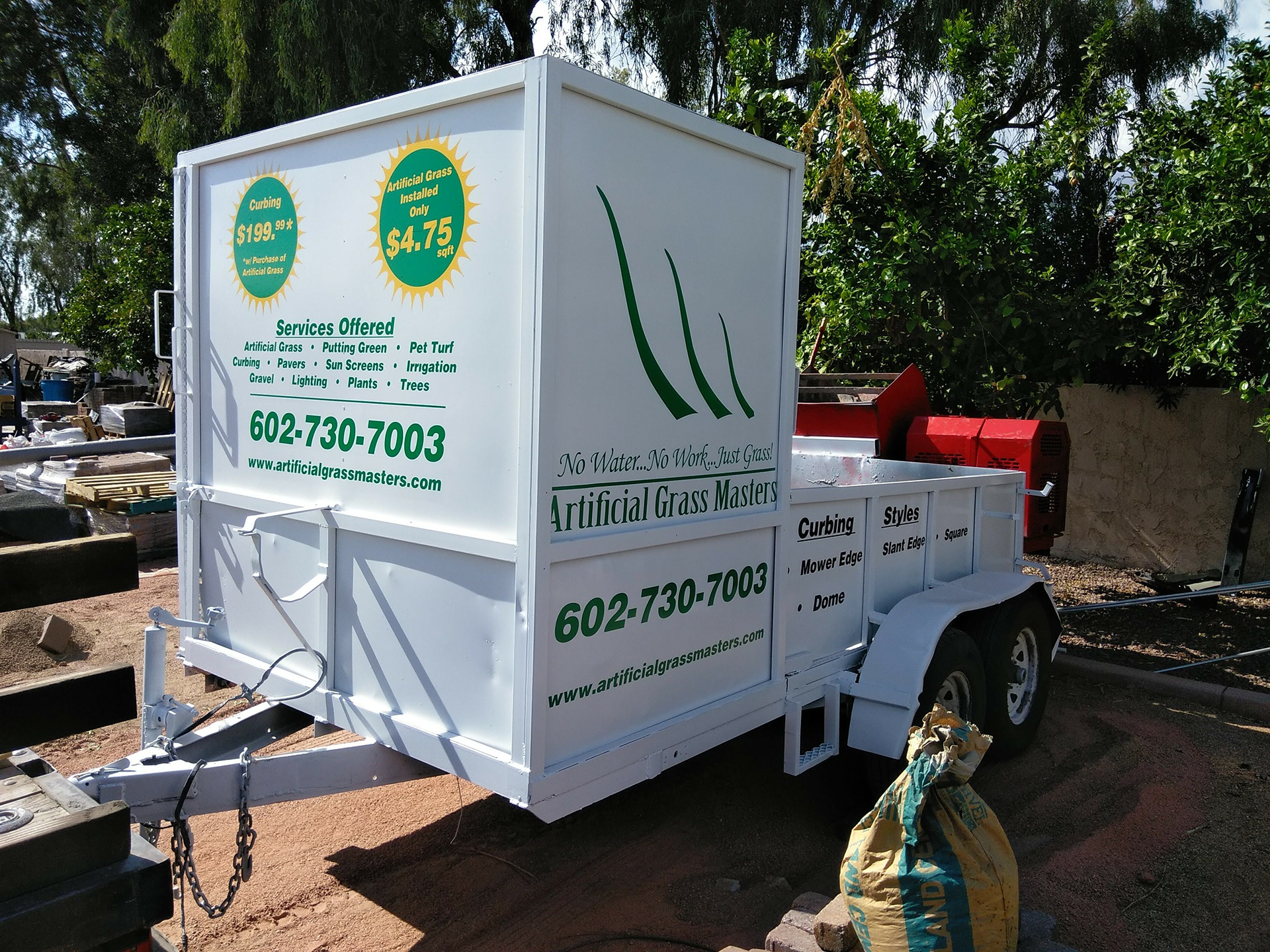 Trailer Vinyl Side