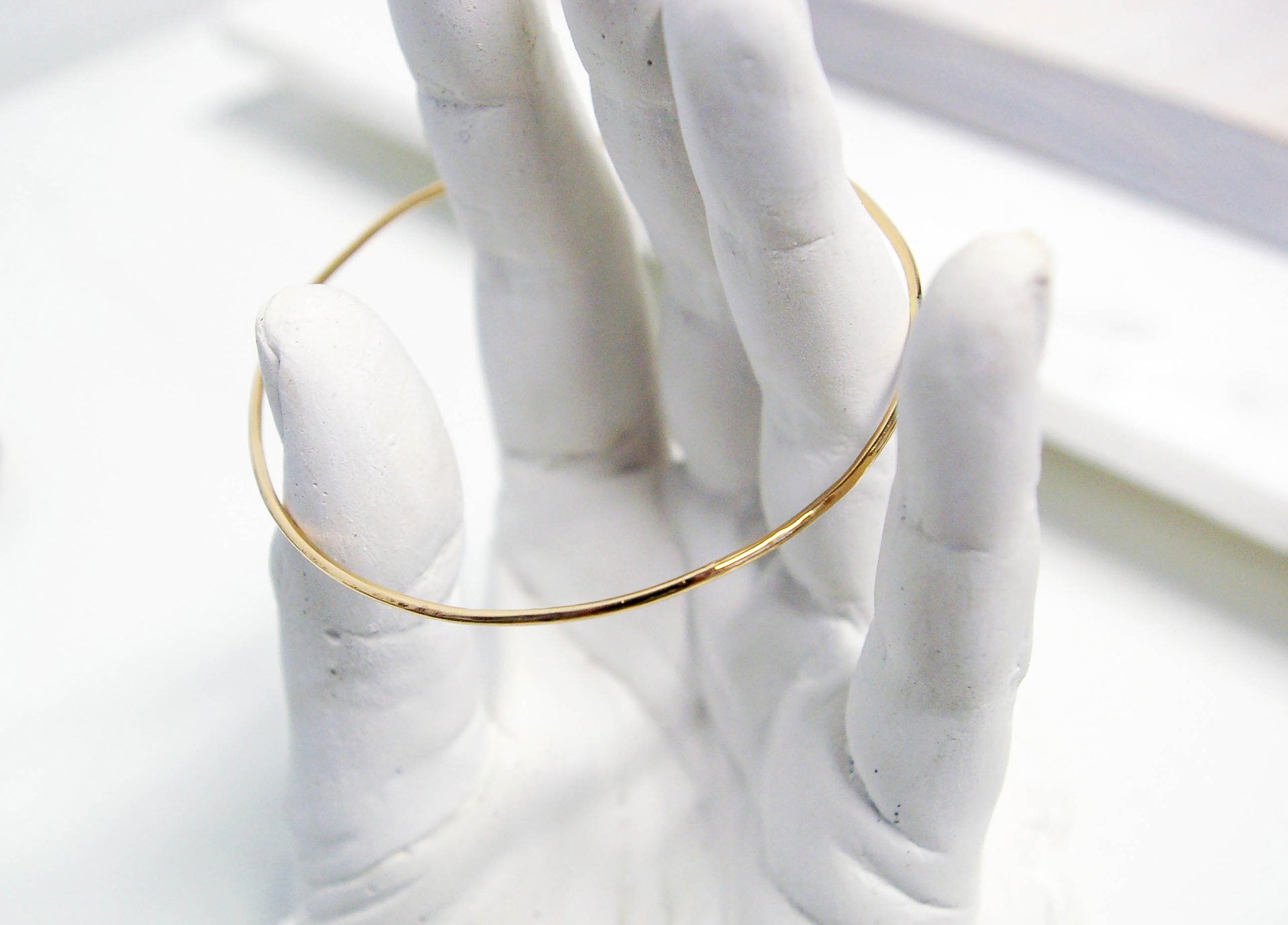 Recycled 18k Gold bangle ❤️