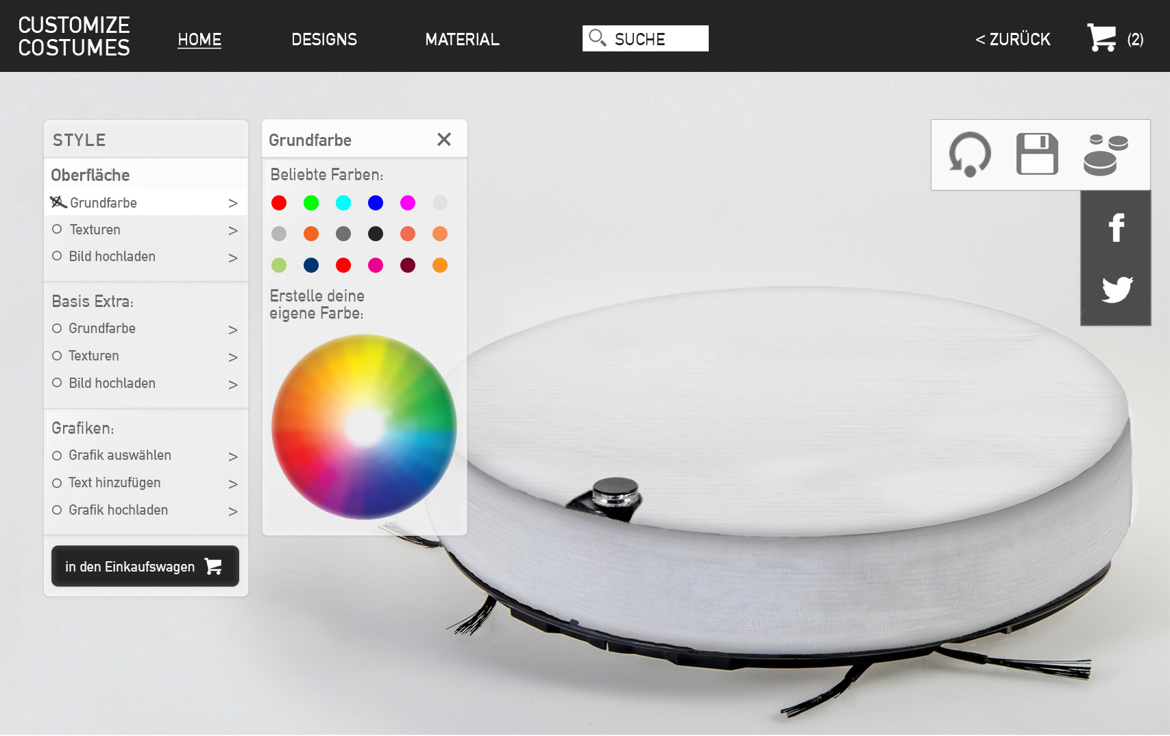 Customization Step 1 (© Philipp Schwarzbauer)