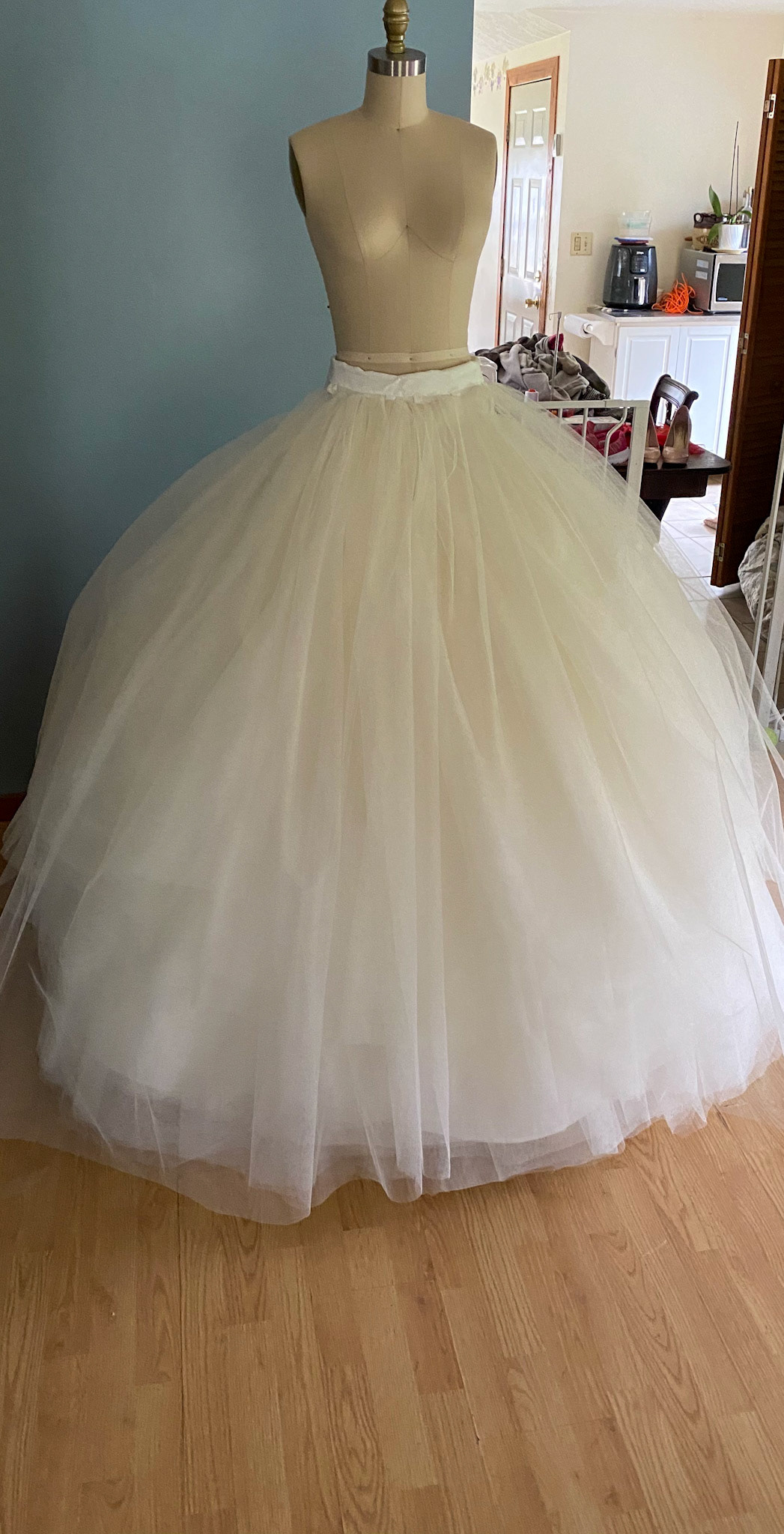 Tulle petticoat