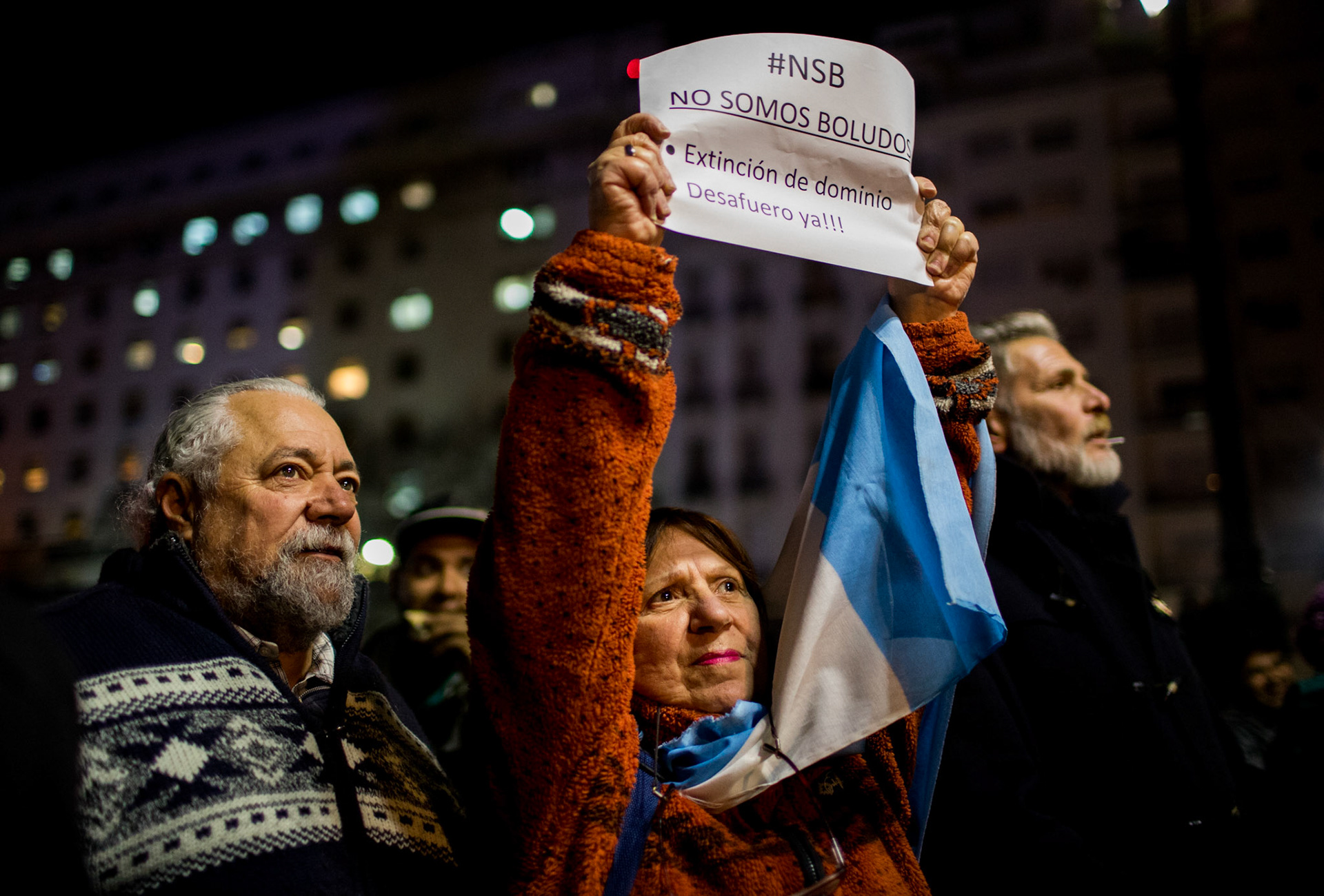 Protesta contra CFK Congreso Buenos Aires, Argentina- Tomas F Cuesta
