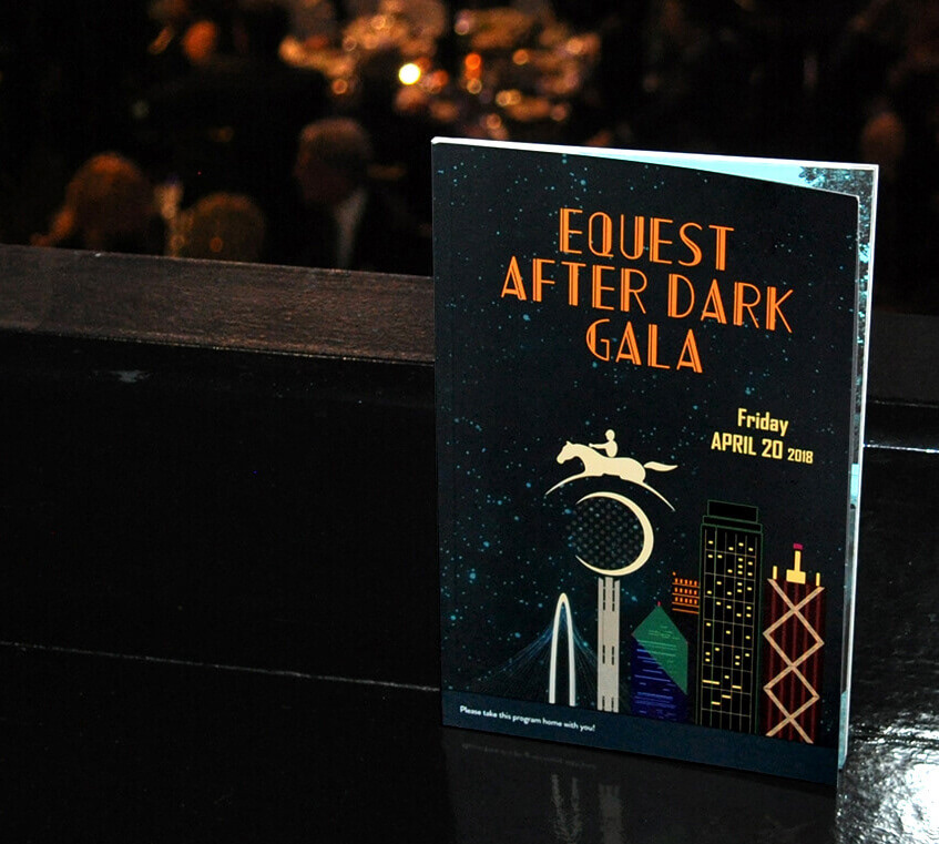 48-page event program