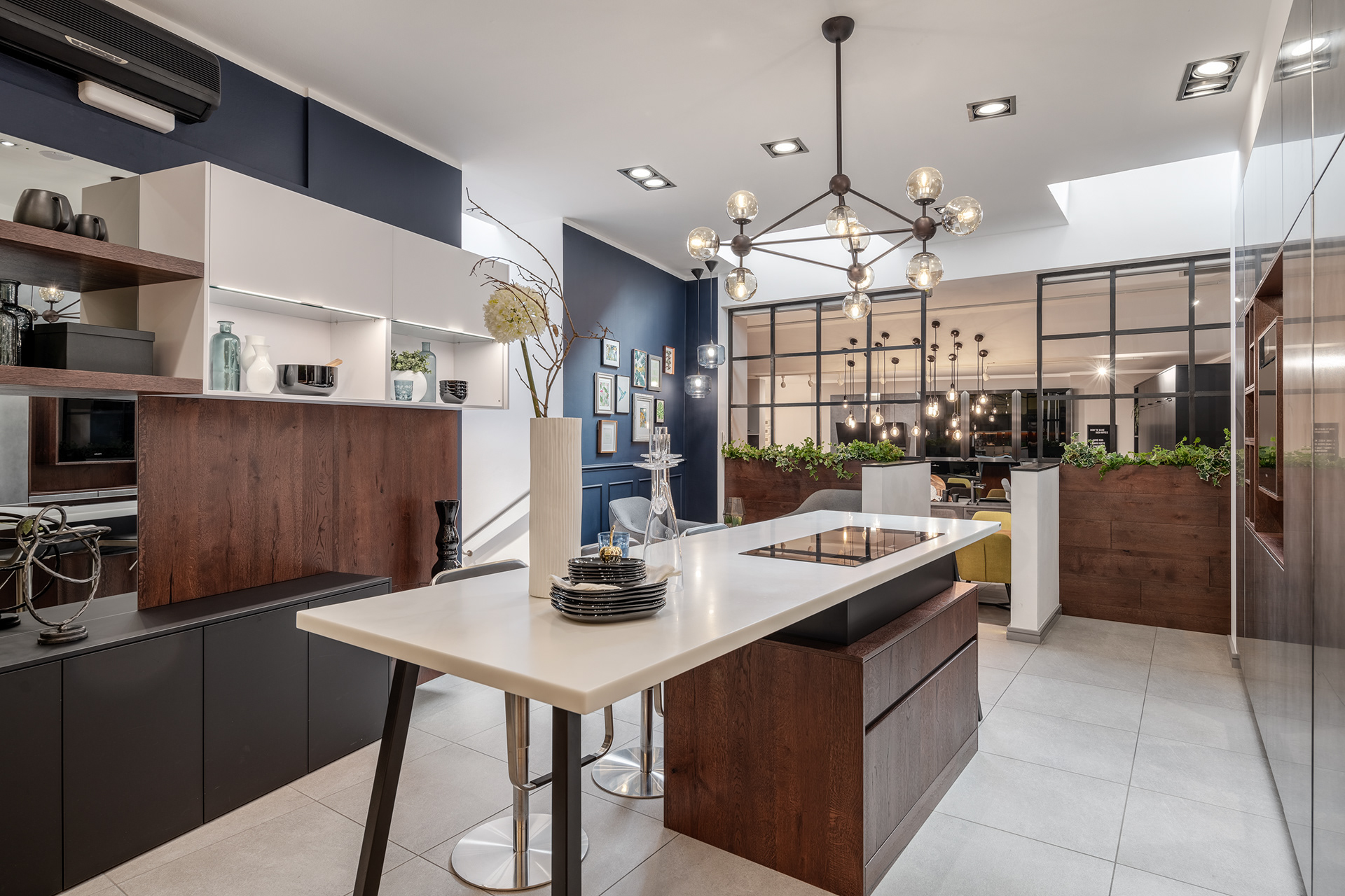 Häcker Kitchens Showroom by London based commercial photographer - Marcin Noga
