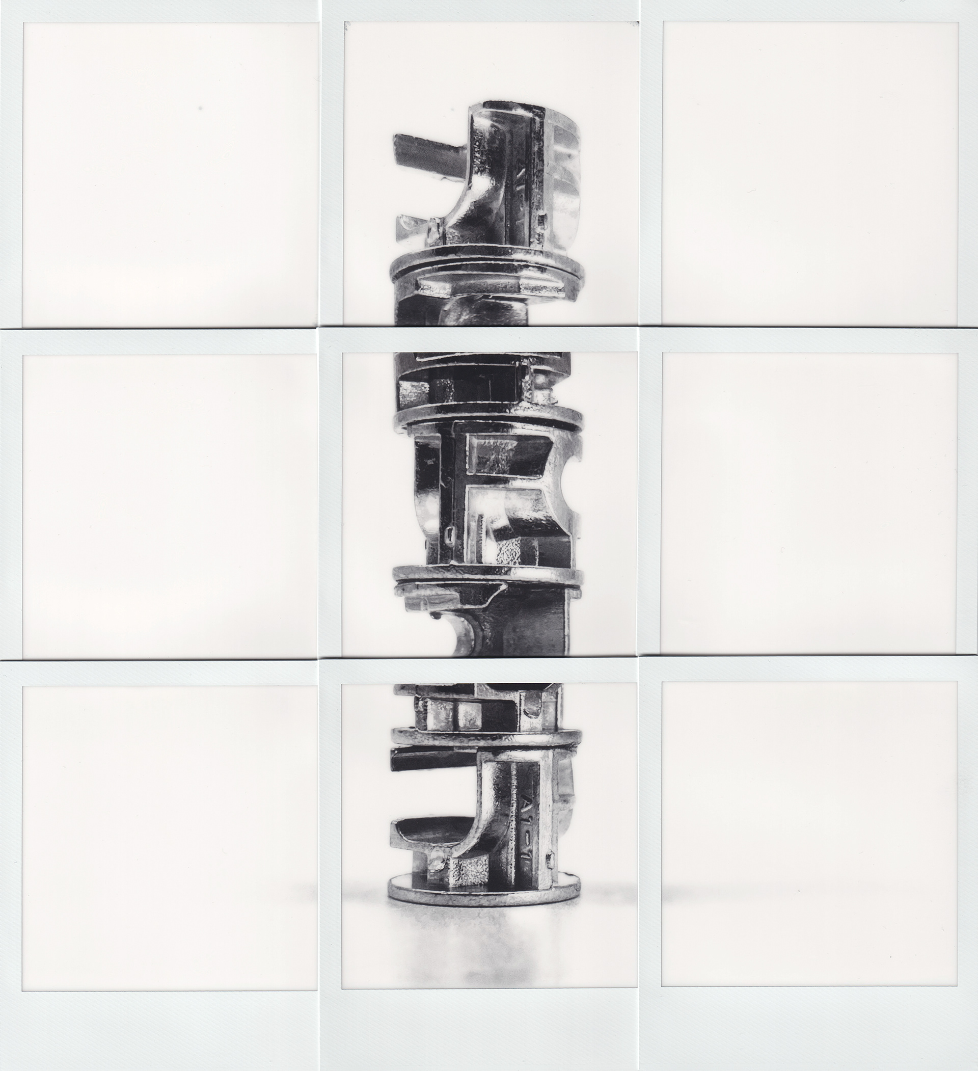 5 BILLY cam locks 9 photos 4x life size, 10" x 11"