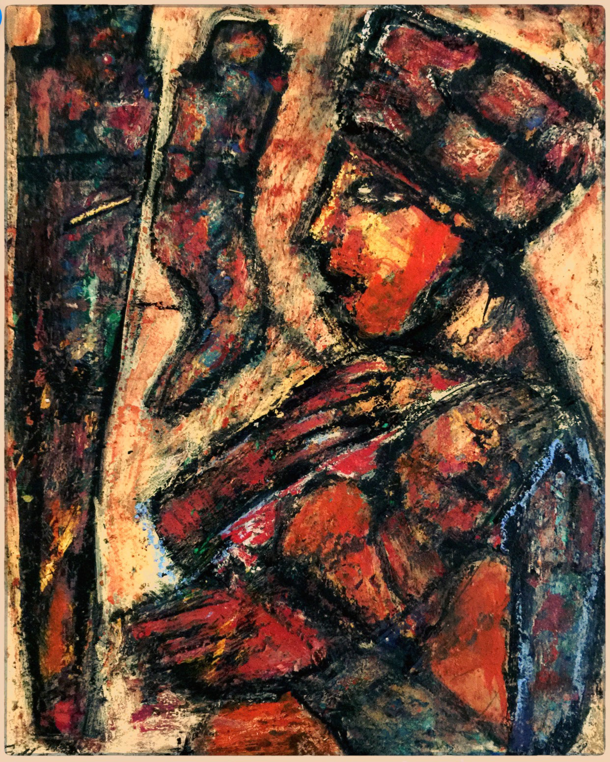 acrylic on board