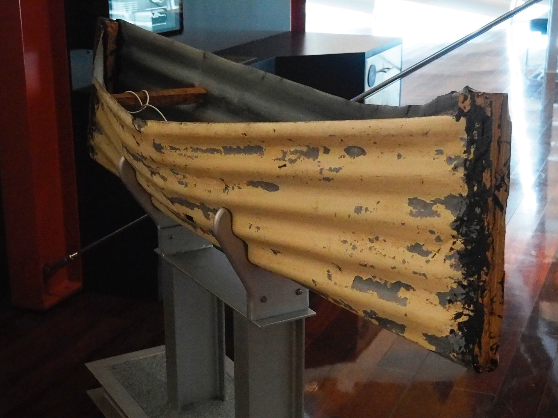 Corrugated Sheet Boat