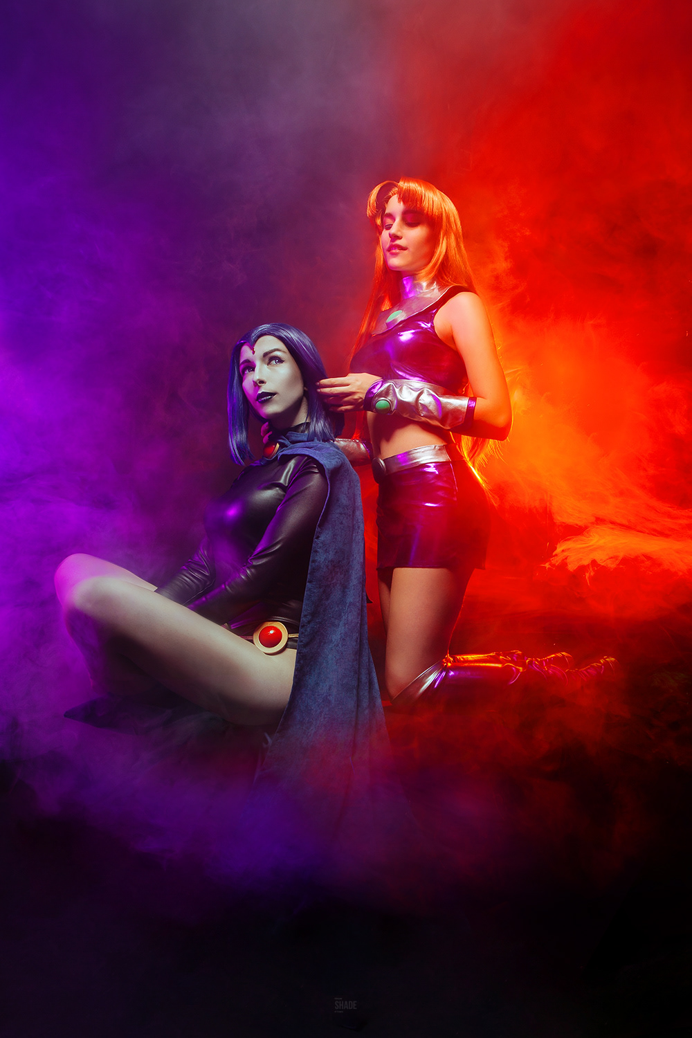 Lina Aster Photography Teen Titans Starfire Raven