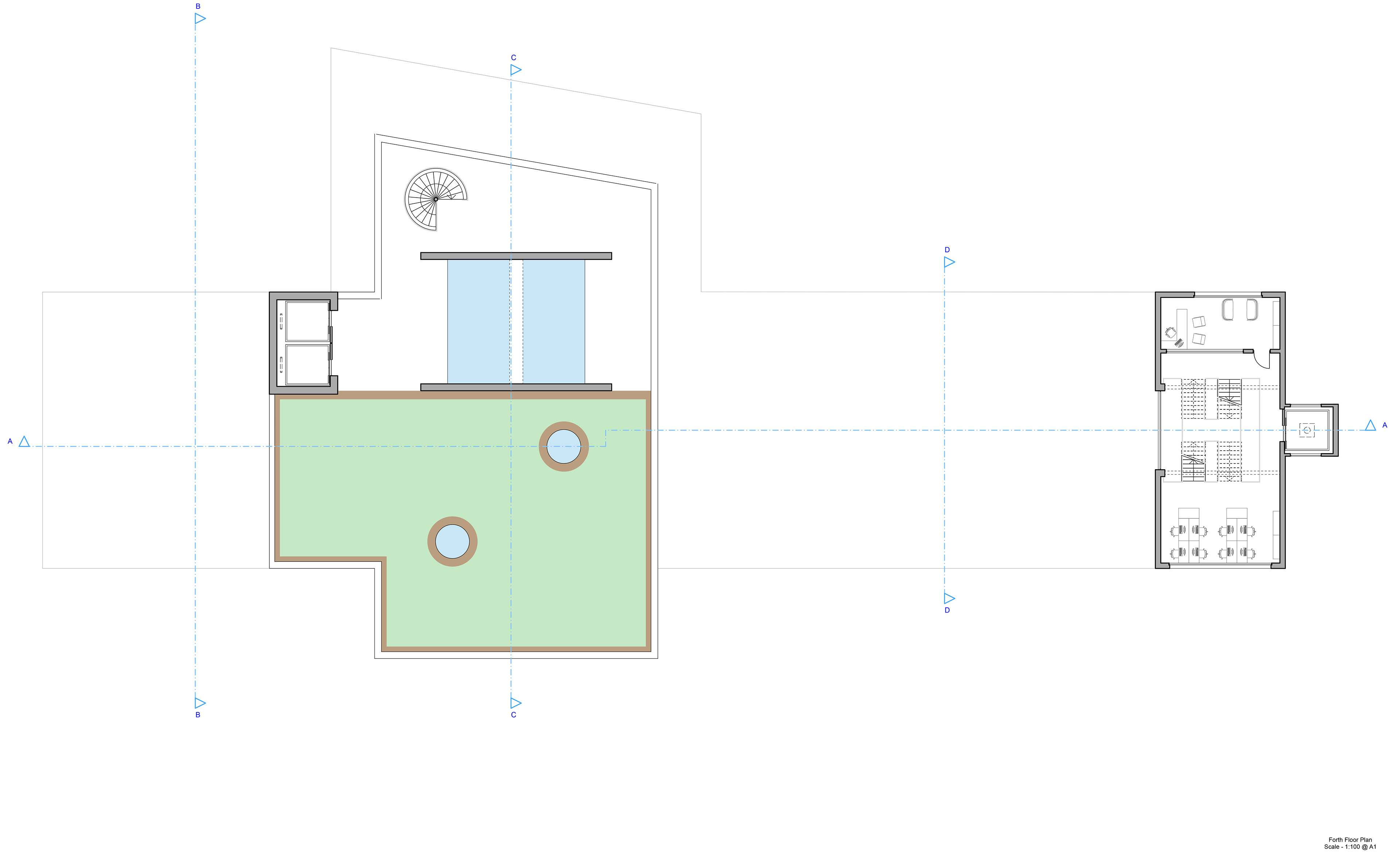 Forth floor plan