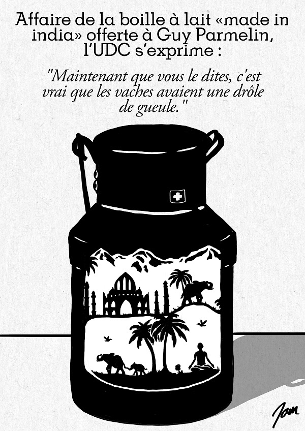 Dessin réalisé pour La Torche Vaud.