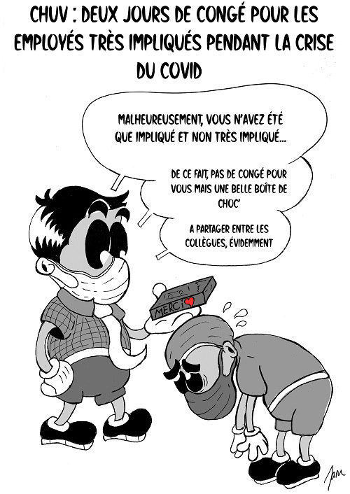 Dessin réalisé pour La Torche Vaud.