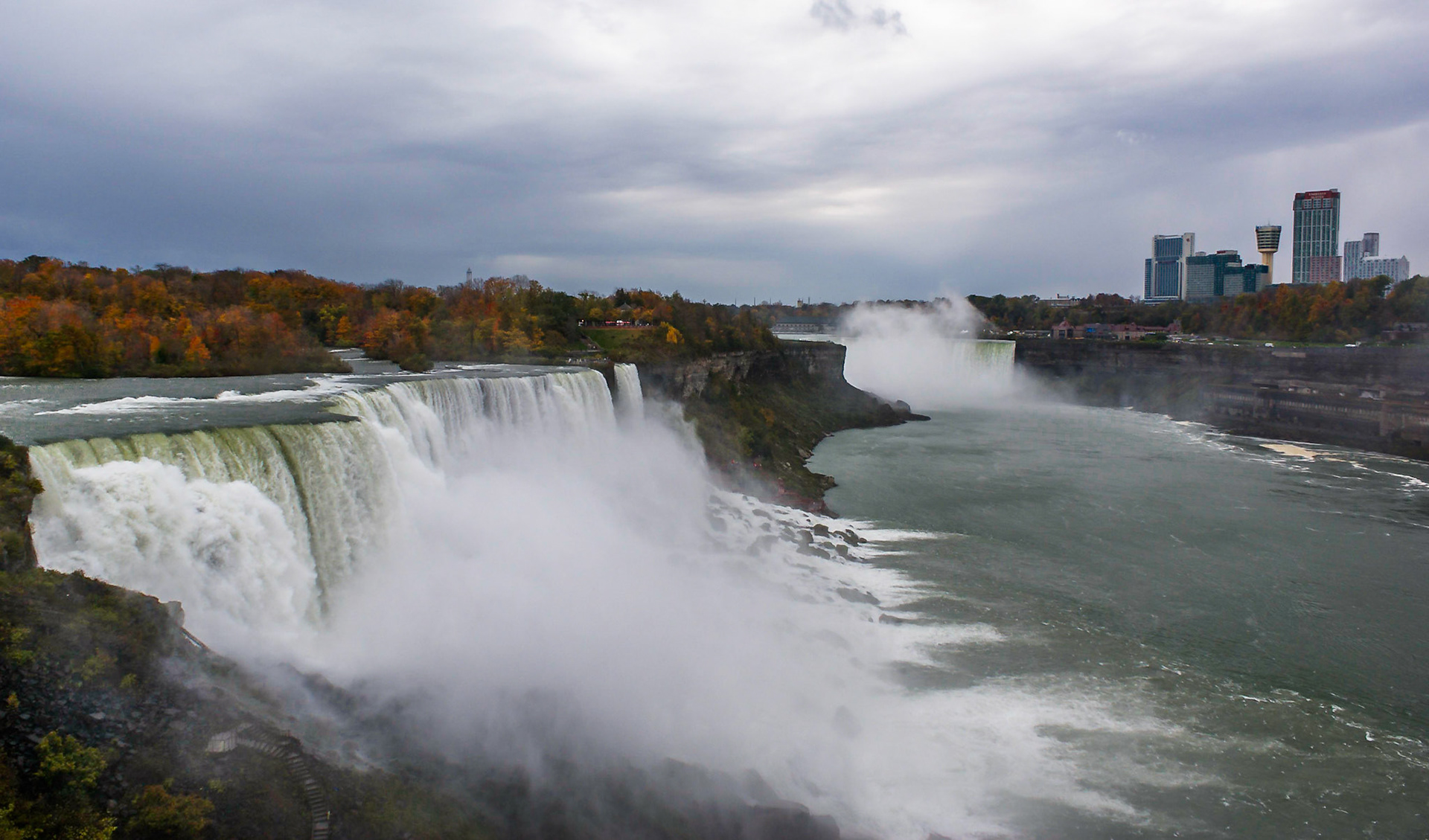 American and Horseshoe Falls, Niagara