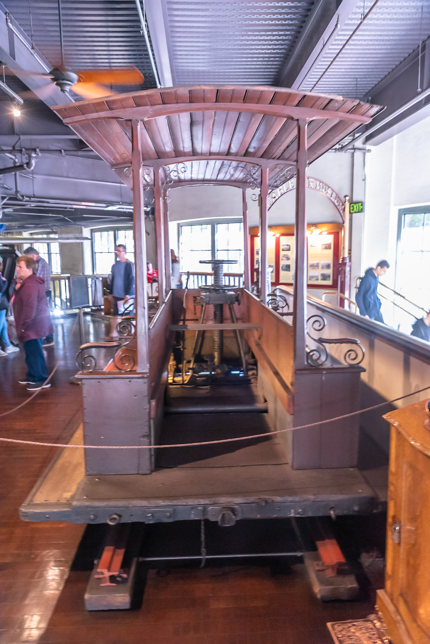 The First Cable Car, San Fransisco Cable Car Museum
