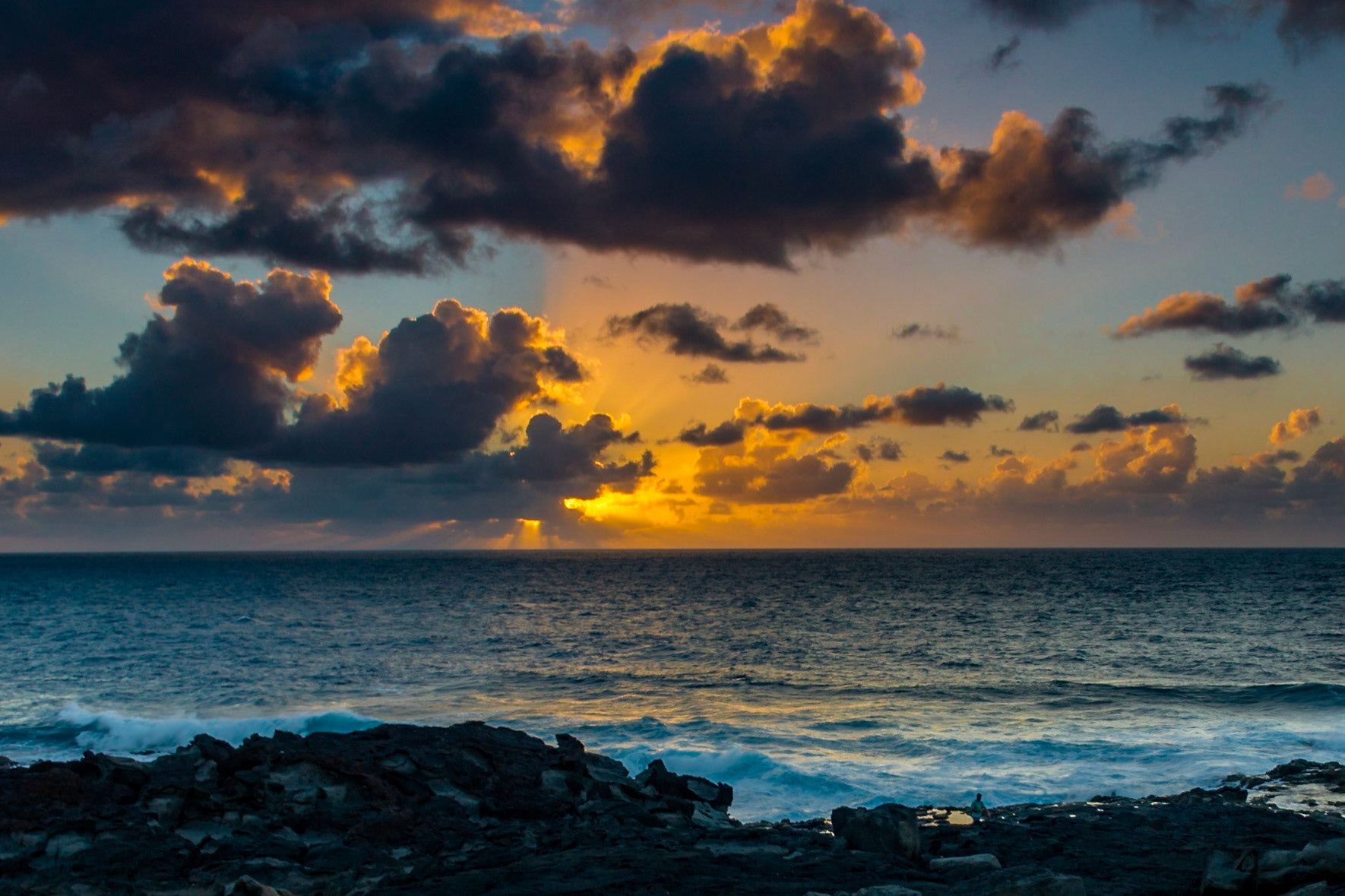 Definitely the last rays of the day, Playa Blanca, Lanzarote