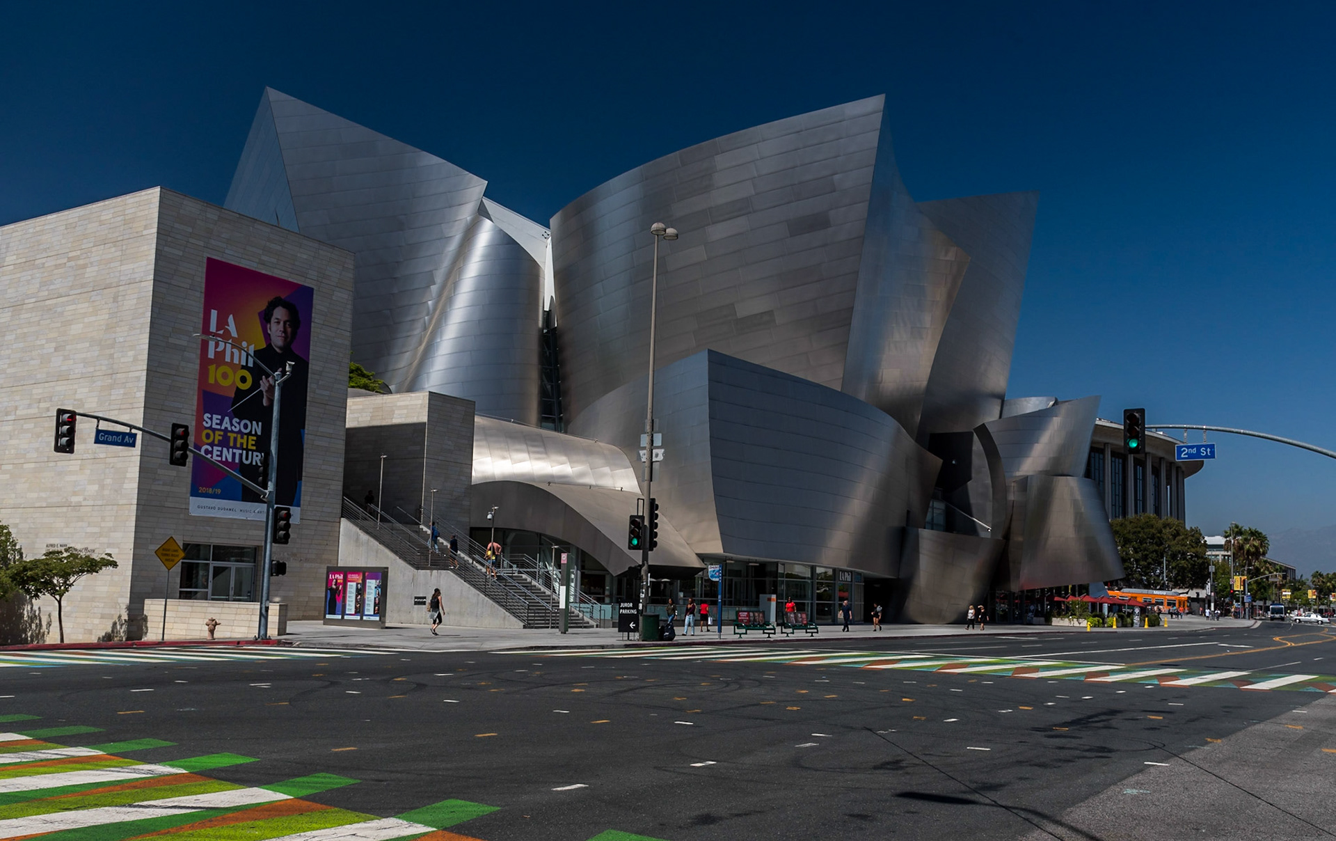 Walt Disney Concert Hall, downtown Los Angeles