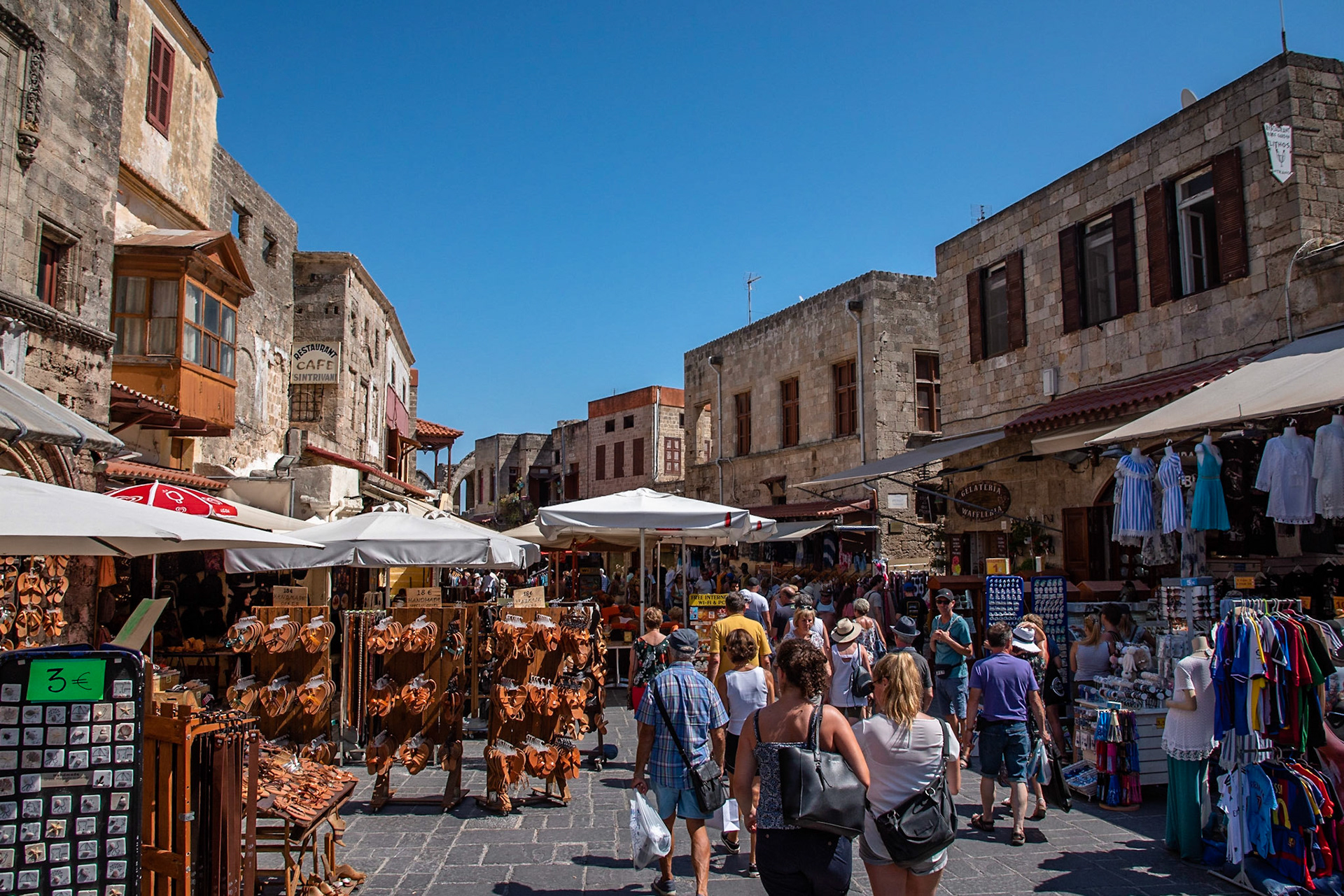 Shopping in Rhodes Town