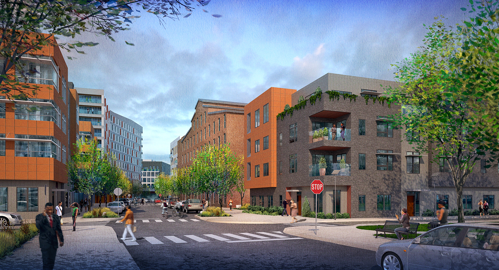 Architectural Rendering Kirk Fromm design + illustration