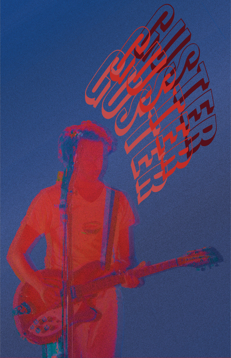 Poster concept for the band Guster. Designed by Jordan Clermont.